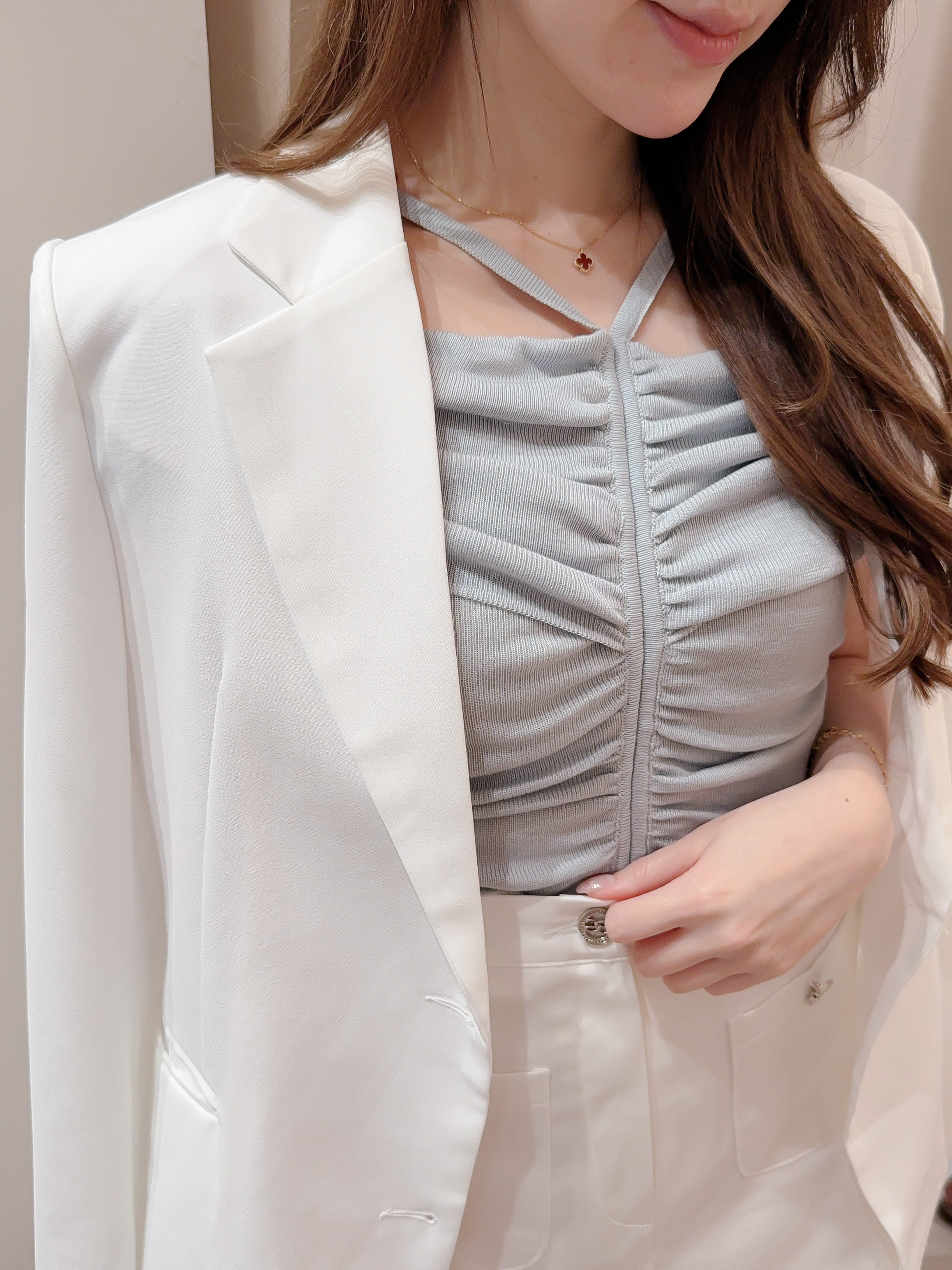 TheSand 氣質Belt Blazer