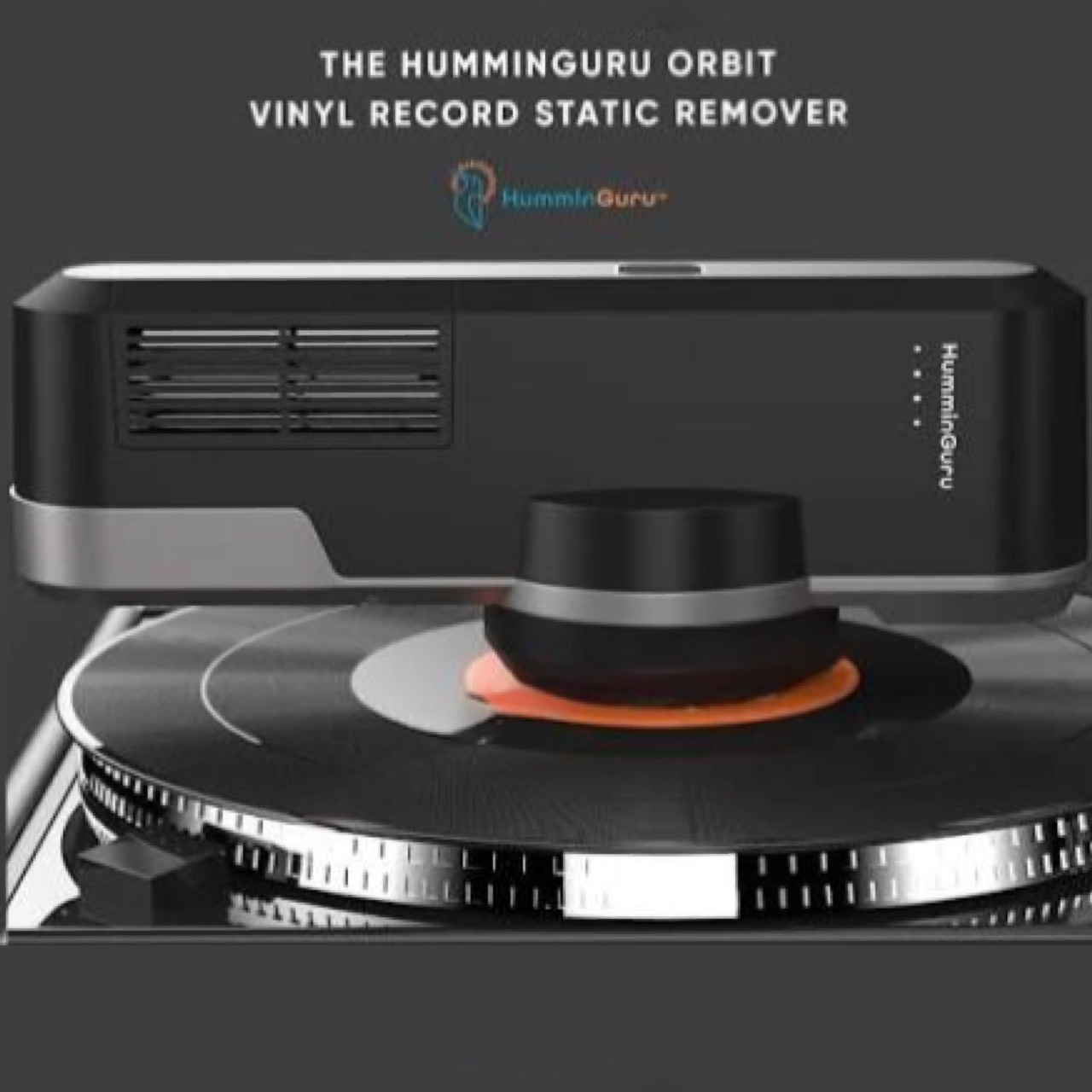 HumminGuru Orbit Vinyl Record Static Remover