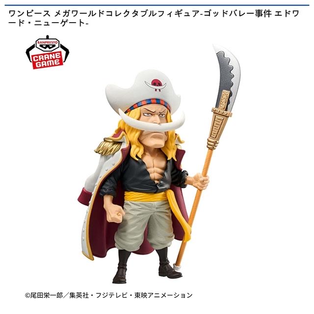 海賊王 Mega WCF 白胡子 景品 One Piece 白鬍子 figure