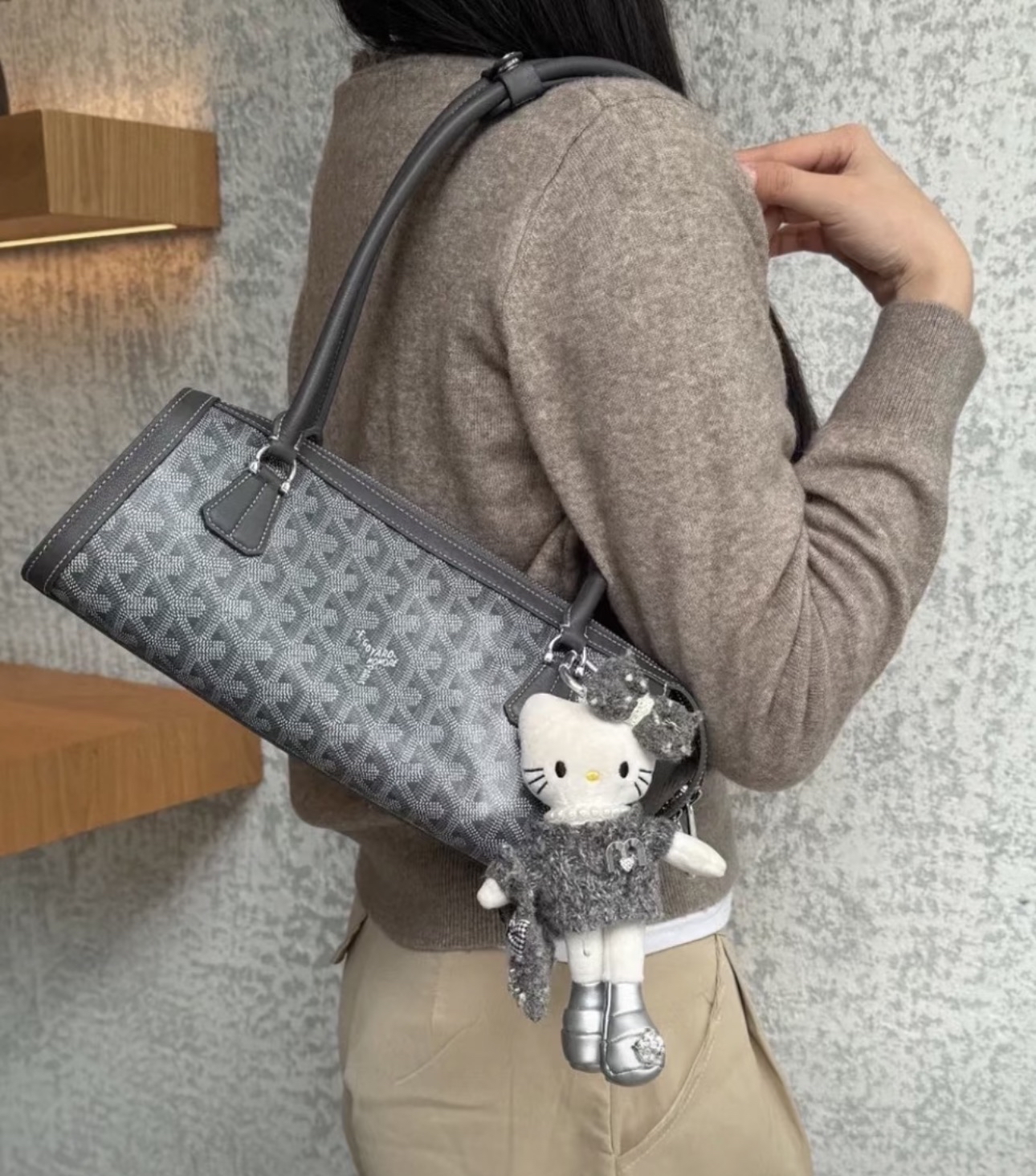 Goyard Bonnie 法棍袋 🥖 少量補貨 灰色/黑色/棕色