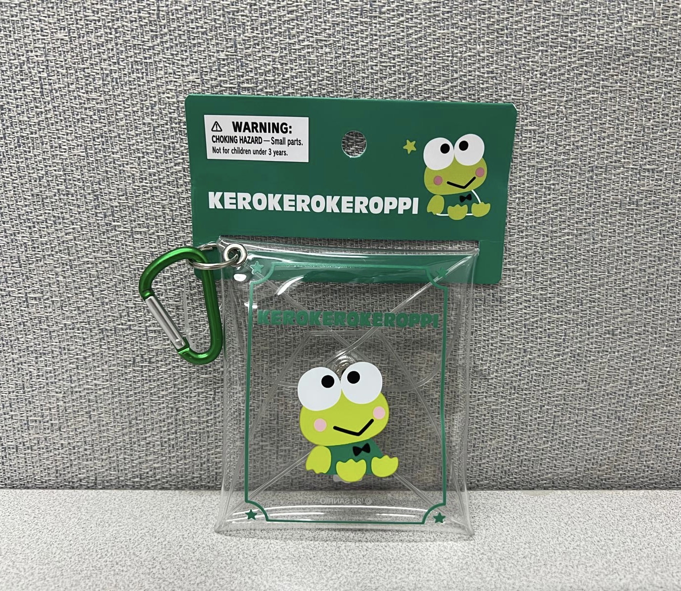 🎌日本直送🎌Sanrio 卡通 爬山扣連透明萬用袋