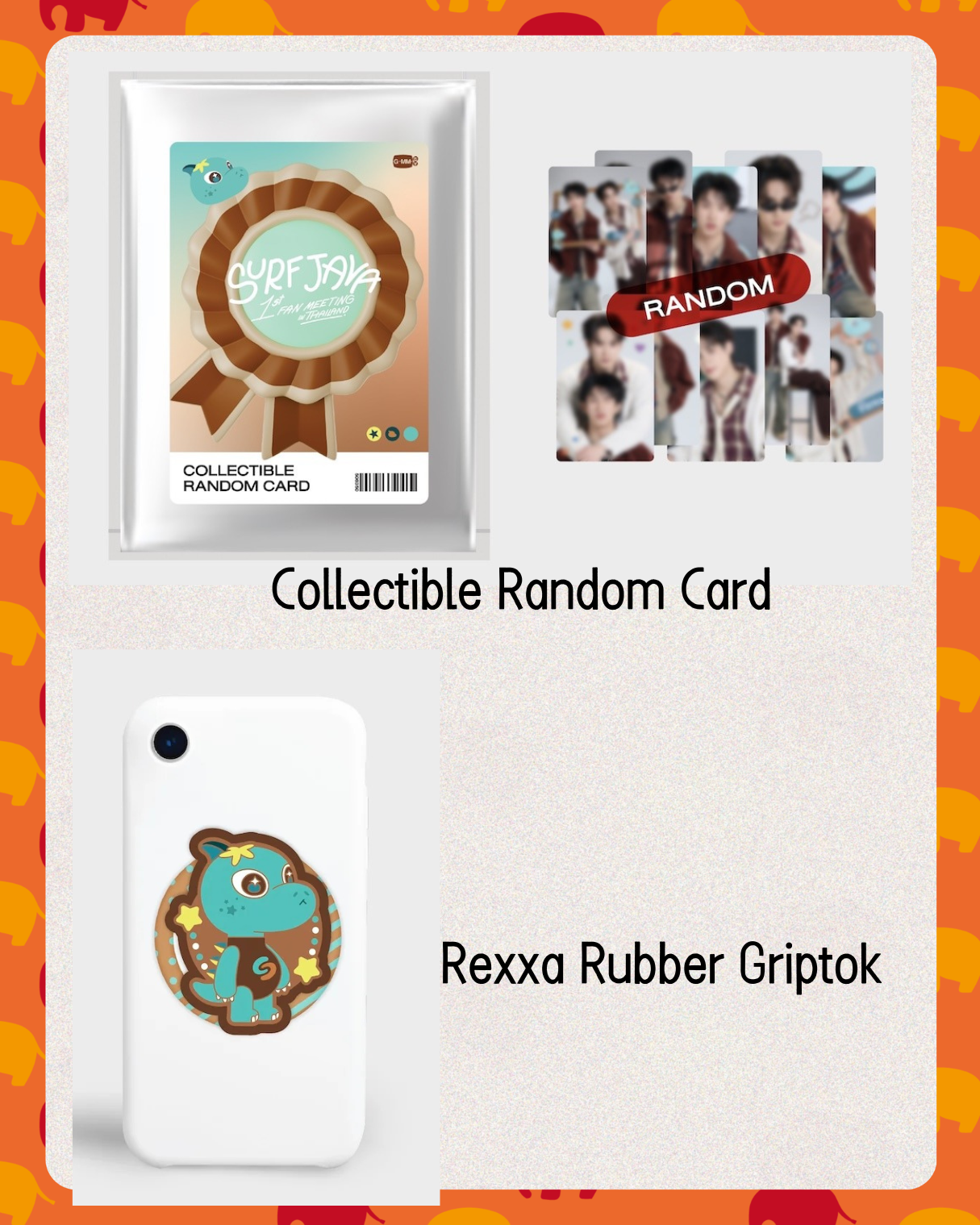 泰國現貨 (下單後14-30天到貨) | SurfJava - Surf Java 1st Fan Meeting In Thailand GMM官方周邊