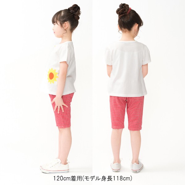 🆕【⭐訂購⭐】🇯🇵日本直送 🌀向日葵刺繡 A-line 短袖Tee［2款選］ 🌀 [ELCA-0162][260418]