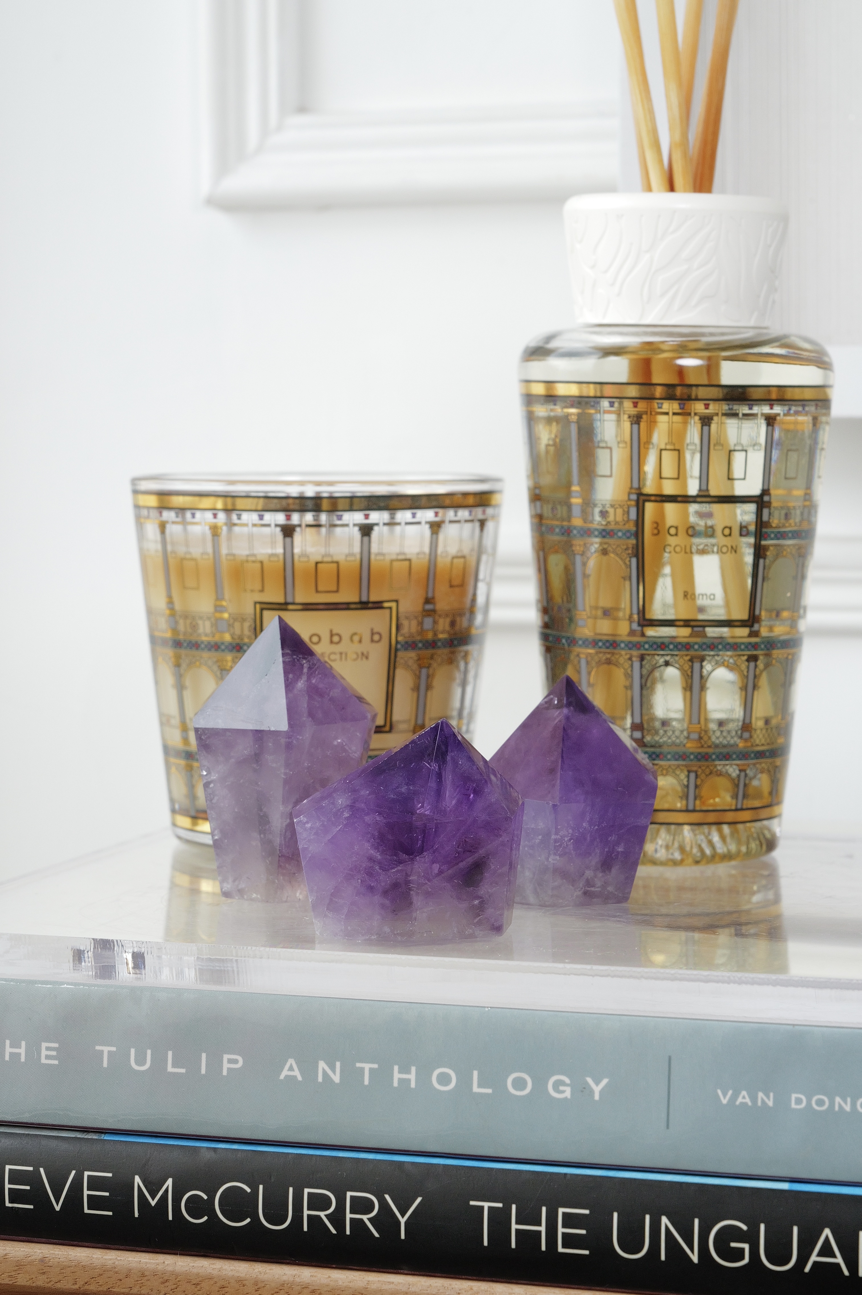  ༒4.5cm紫水晶六角小柱 ༒ AM1187H3tG9J-RA28*3NT