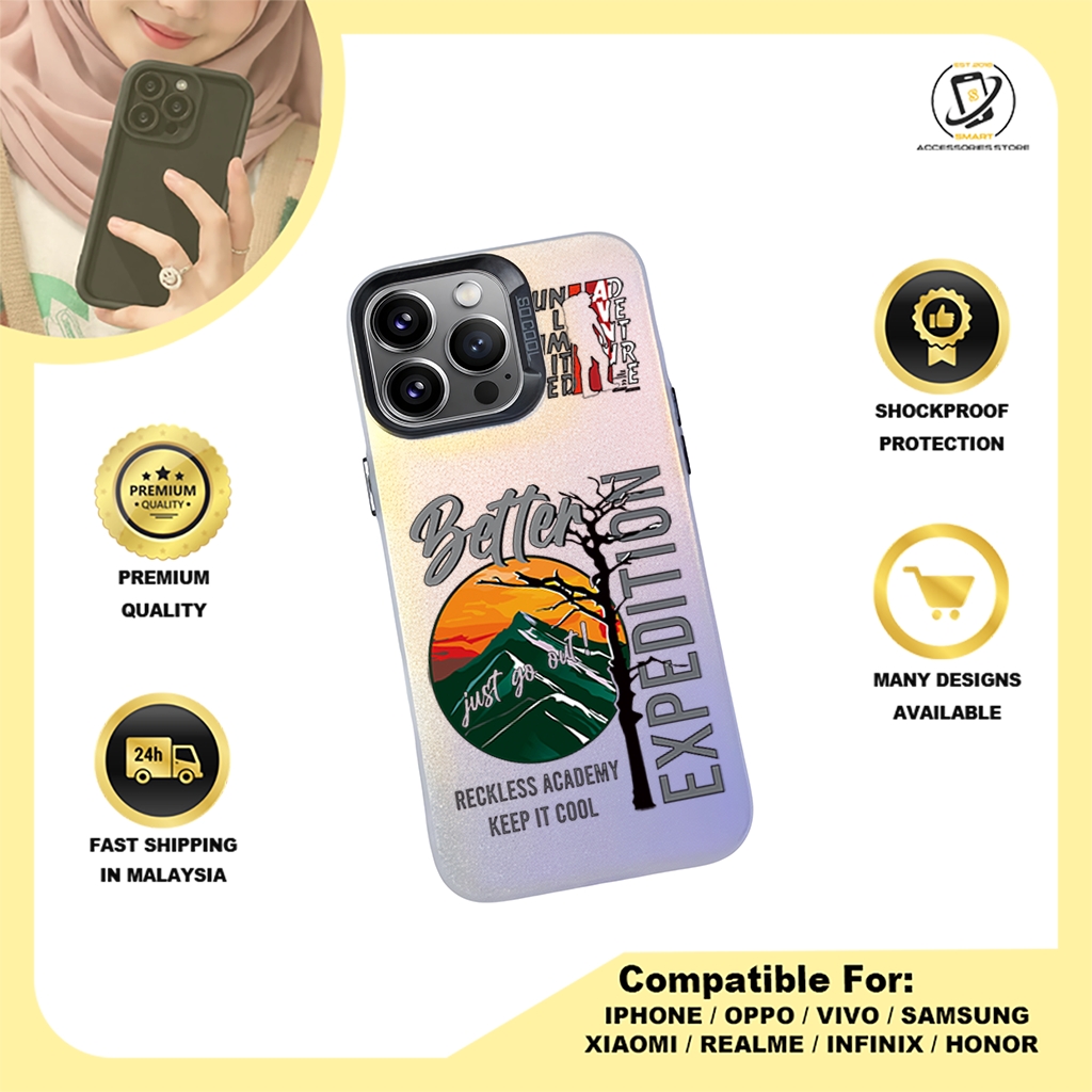 IMD CASE PHONE FOR INFINIX - DESIGN TRAVEL B