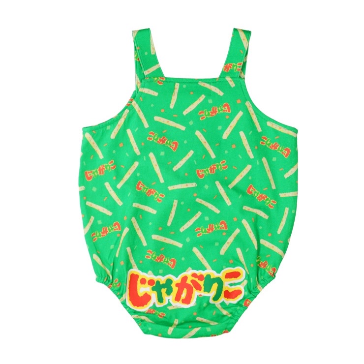 🇯🇵限量預訂 日本直送🇯🇵卡樂B蔬菜條滿印吊帶包屁衣