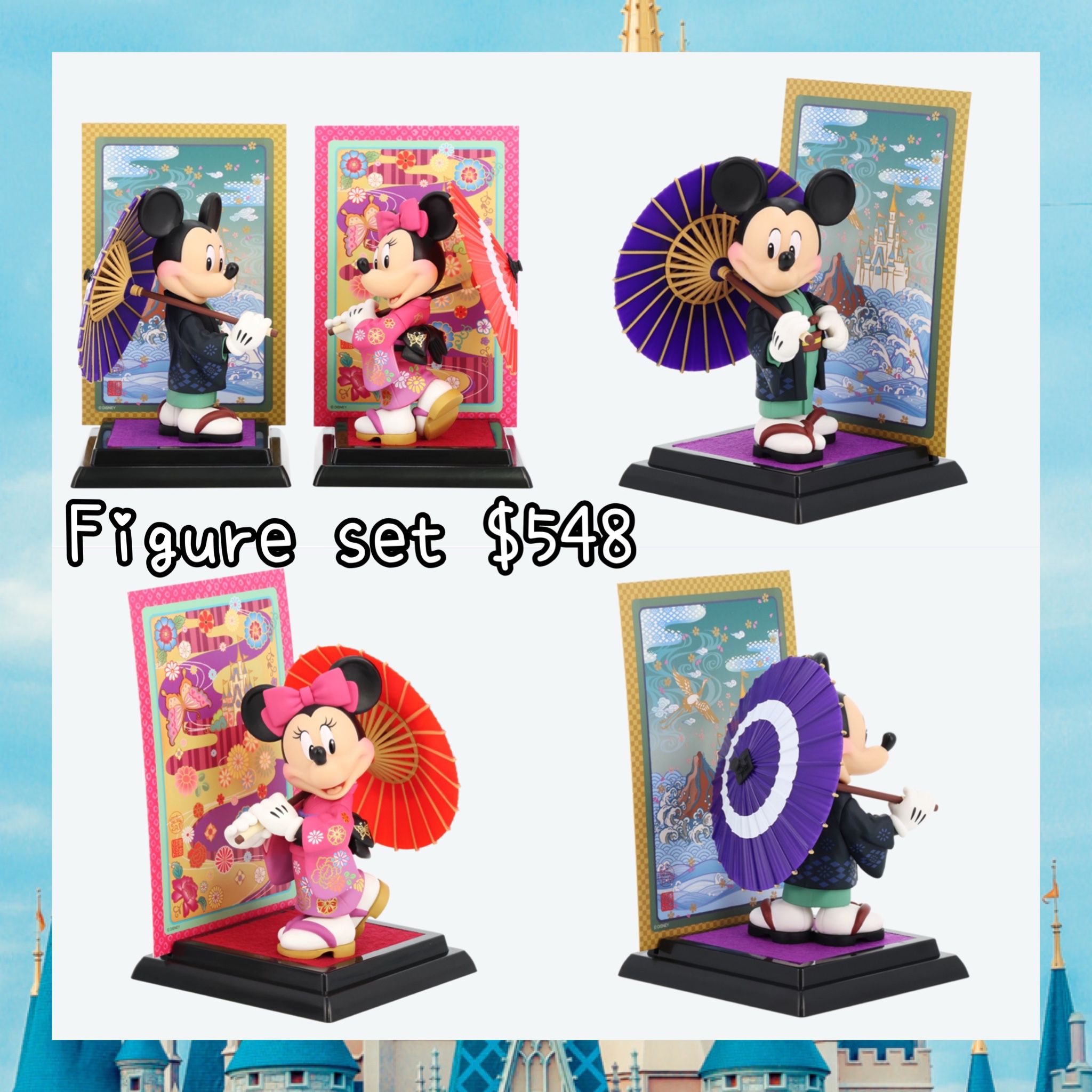 ：日本：DISNEYLAND園區產品 FIGURE SET