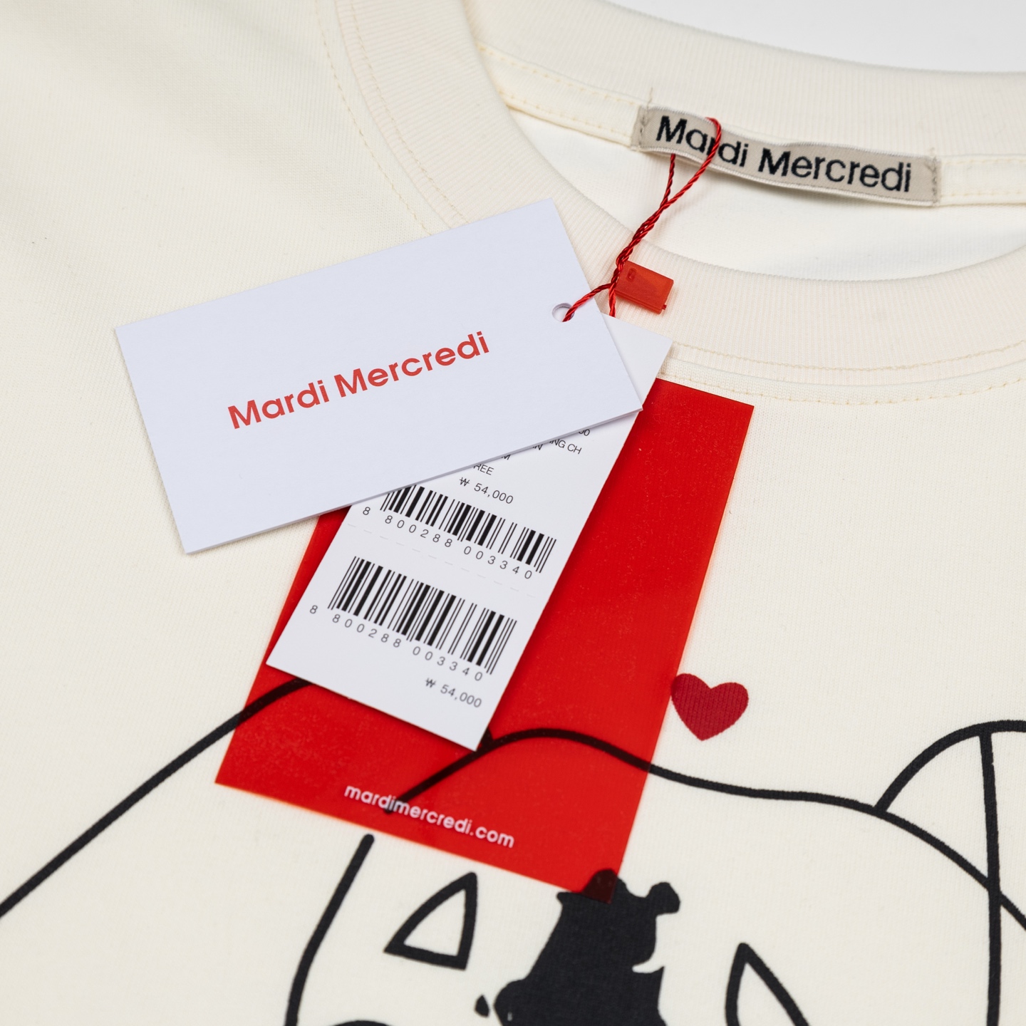 Mardi Mercredi Ddanji Twin DDANJI CH.02 Tee