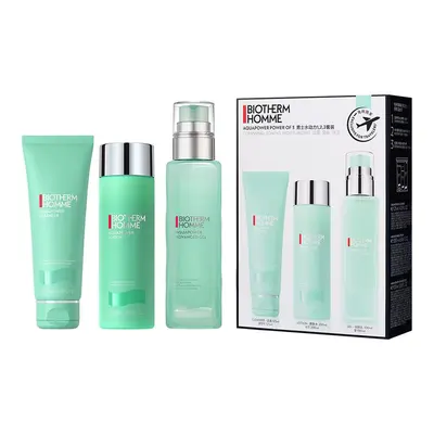 Biotherm 碧歐泉 男士水動力三件套裝 | 保濕潔面、爽膚、保濕乳 | 男士護理首選