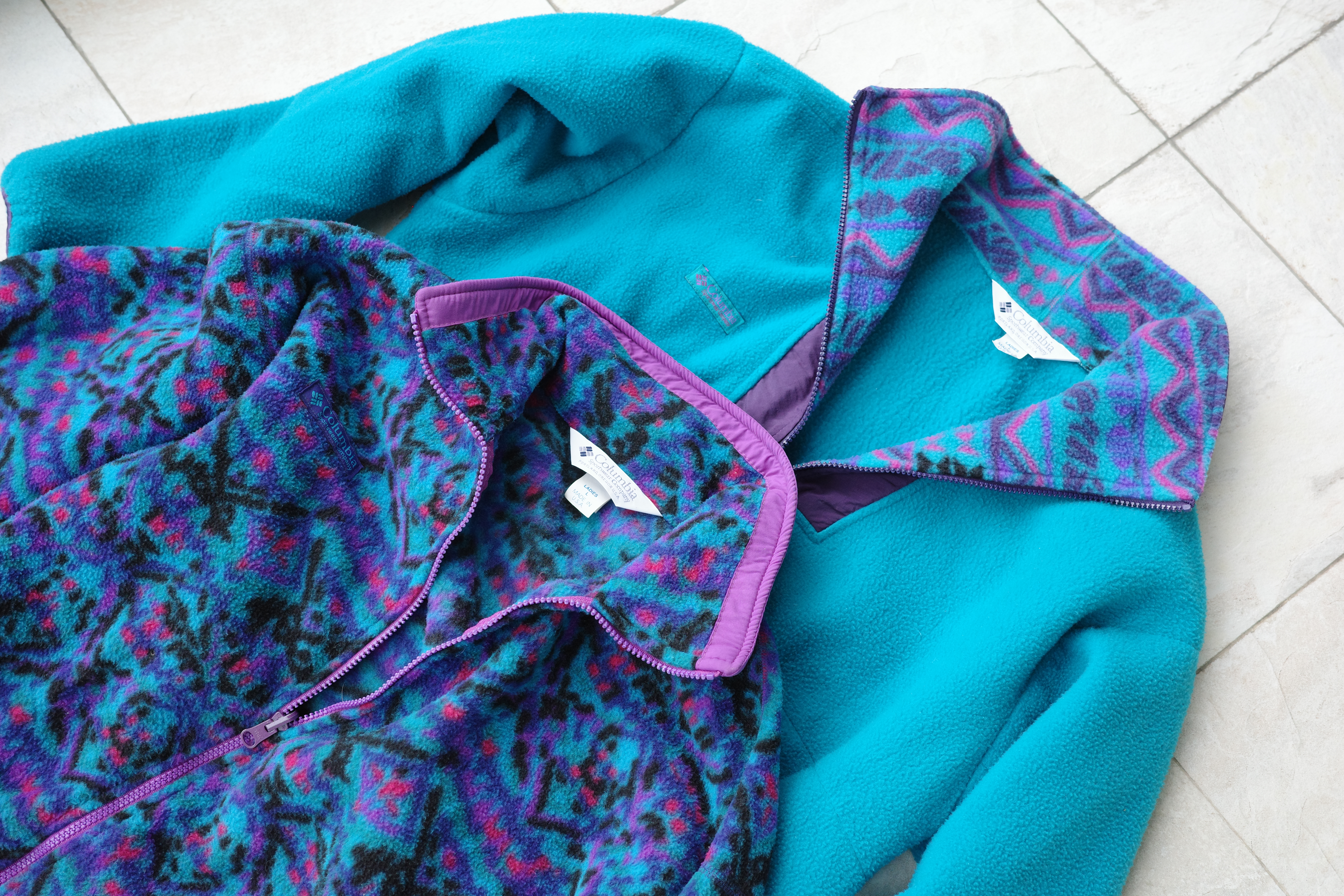 【美國製 Made in USA】VINTAGE Columbia Fleece (2款)