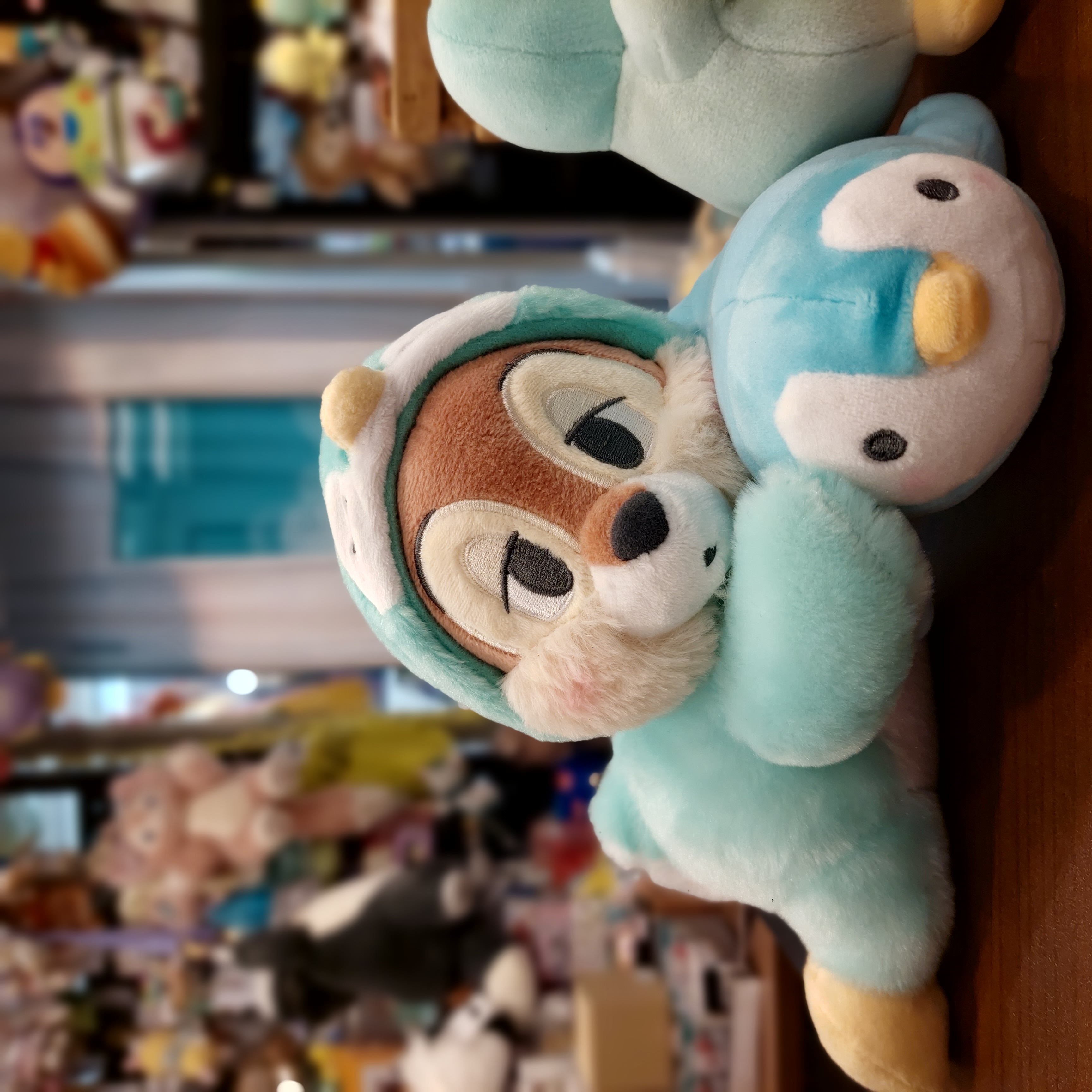 原裝日本 Disney Pajama Style Chip Dale 大鼻鋼牙 公仔 兩款選