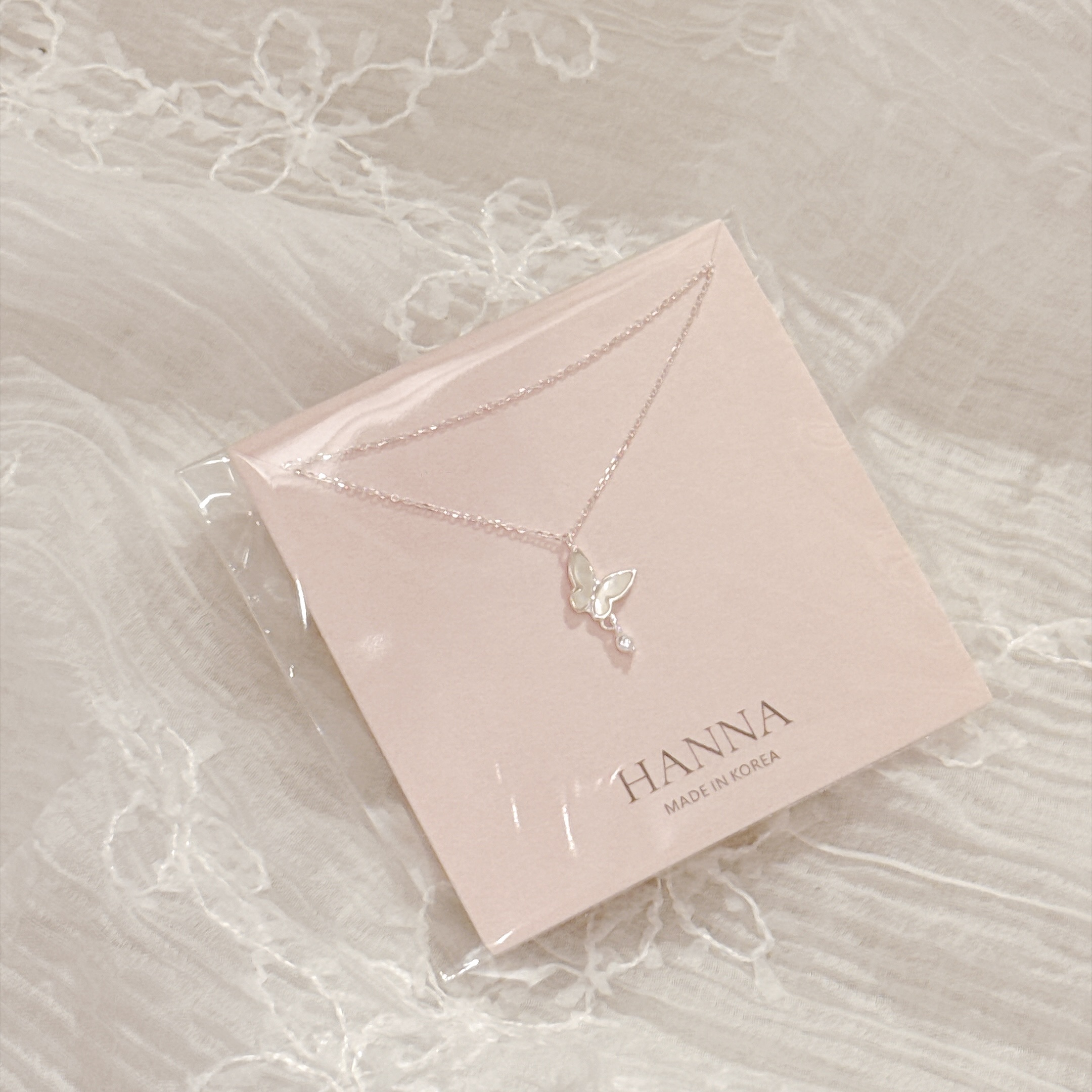 The Crystal Butterfly Necklace