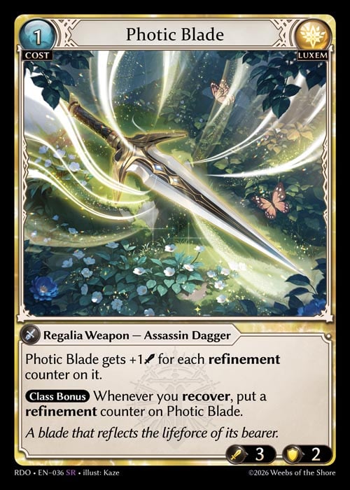 Photic Blade / RDO-036 (SR)