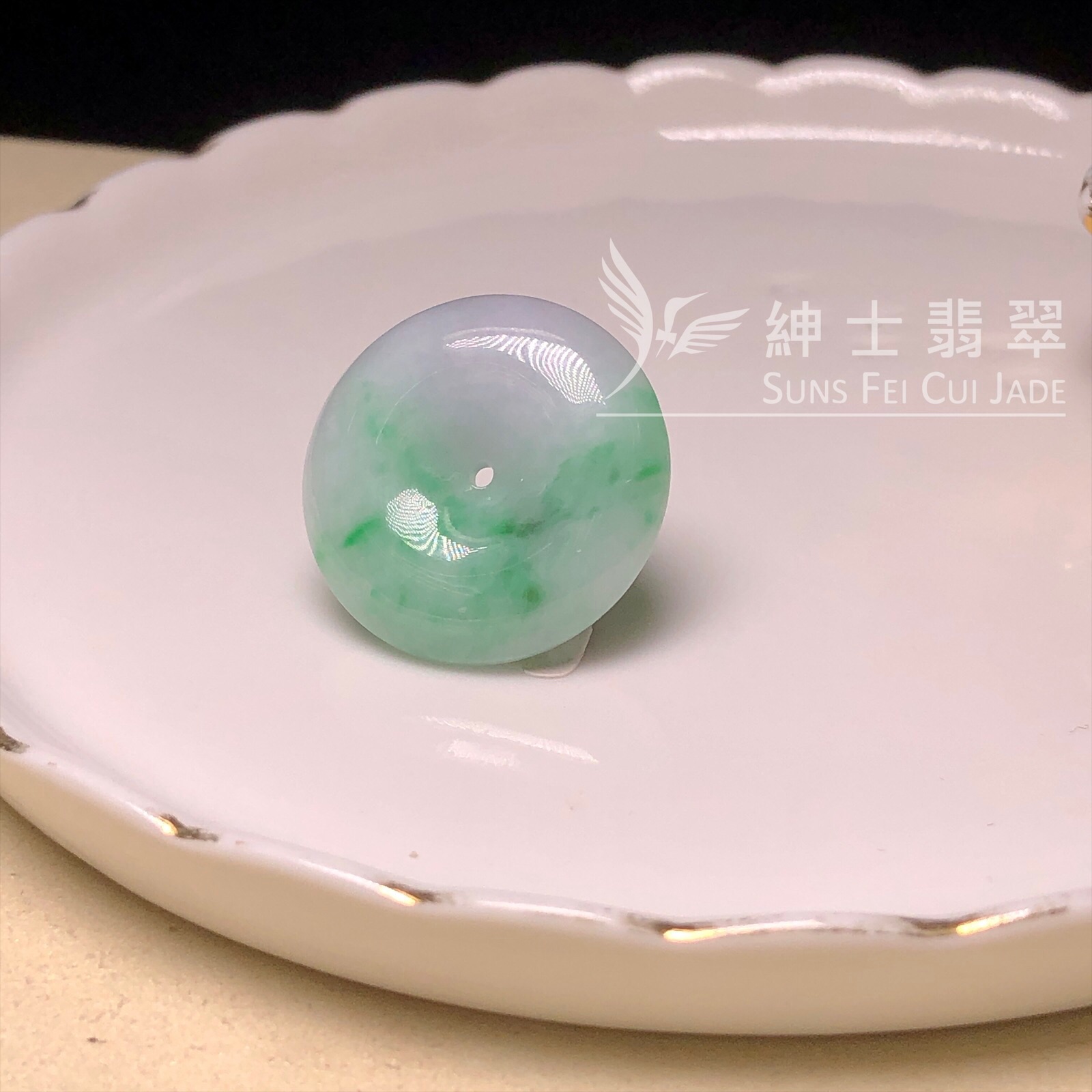 B08819 飄翠平安扣