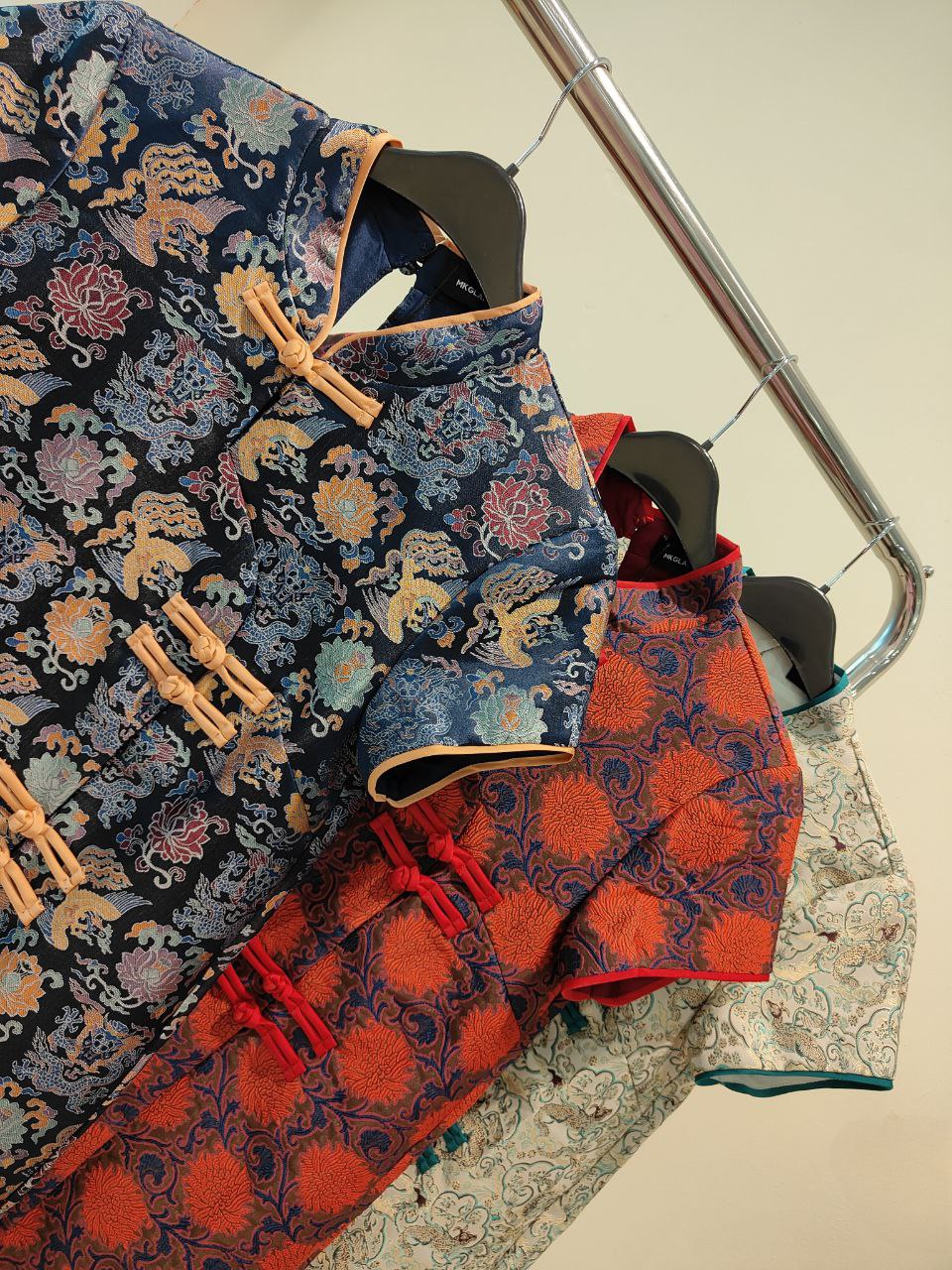 宽松旗袍连身裙 2116