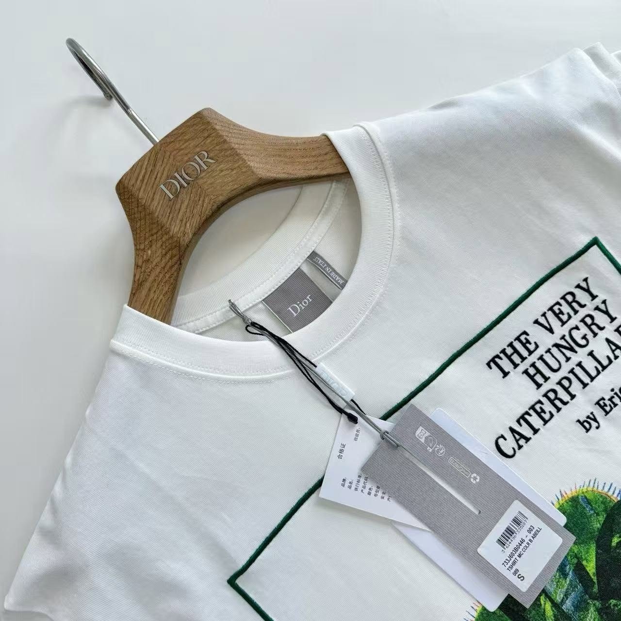 【原單】Dior Oversized Embroidered Book Cover T-Shirt 書籍封面刺繡Tee