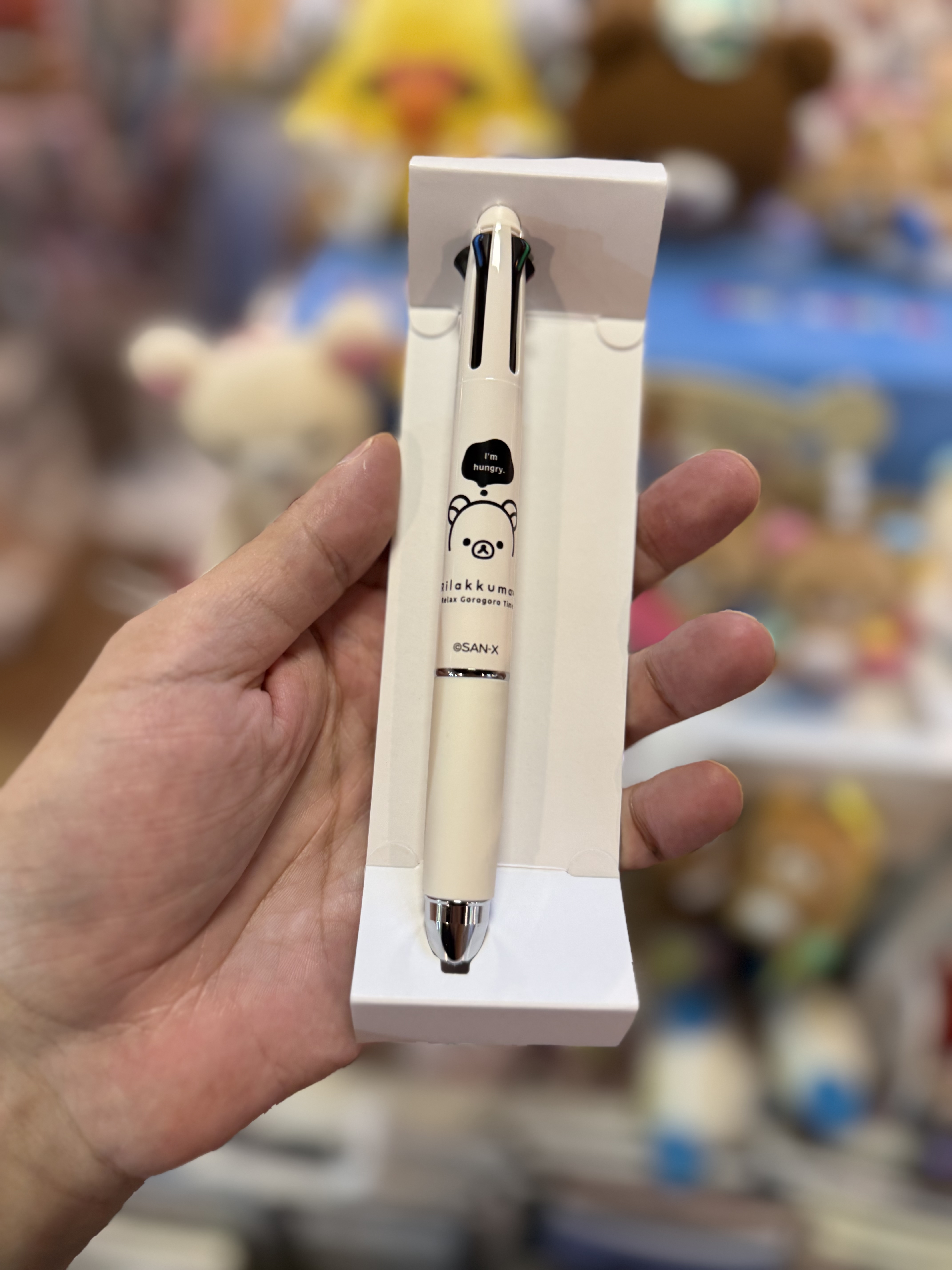《現貨》全新rilakkuma x  JETSTREAM  4色加鉛芯筆
