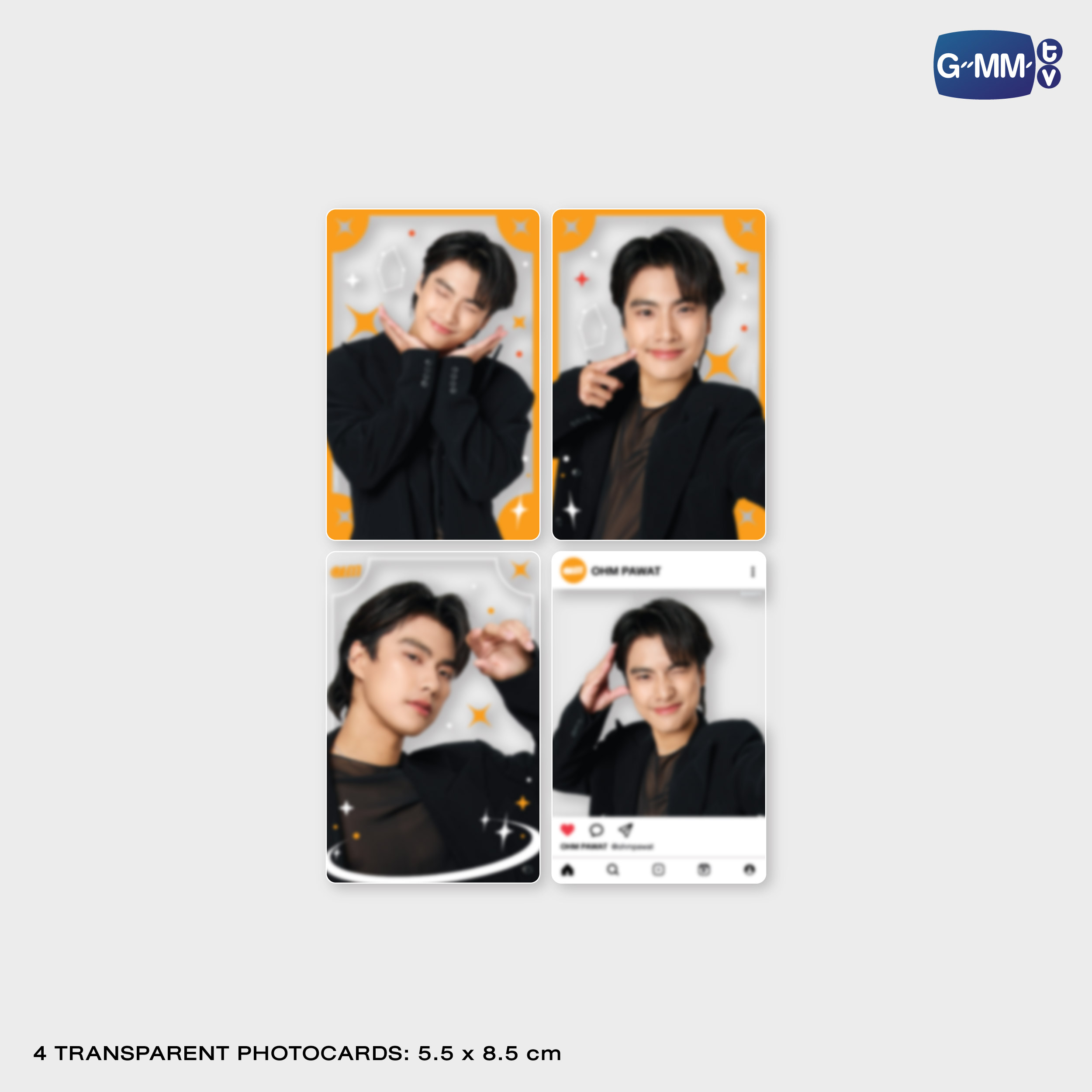 OHM PAWAT TRANSPARENT PHOTOSET | TAIPEI POP UP STORE JUN 2026