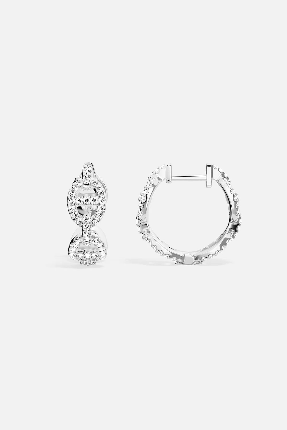APM MOACO Yacht Club 圈形耳環 Maille Marine Hoops (#WE15707OX)