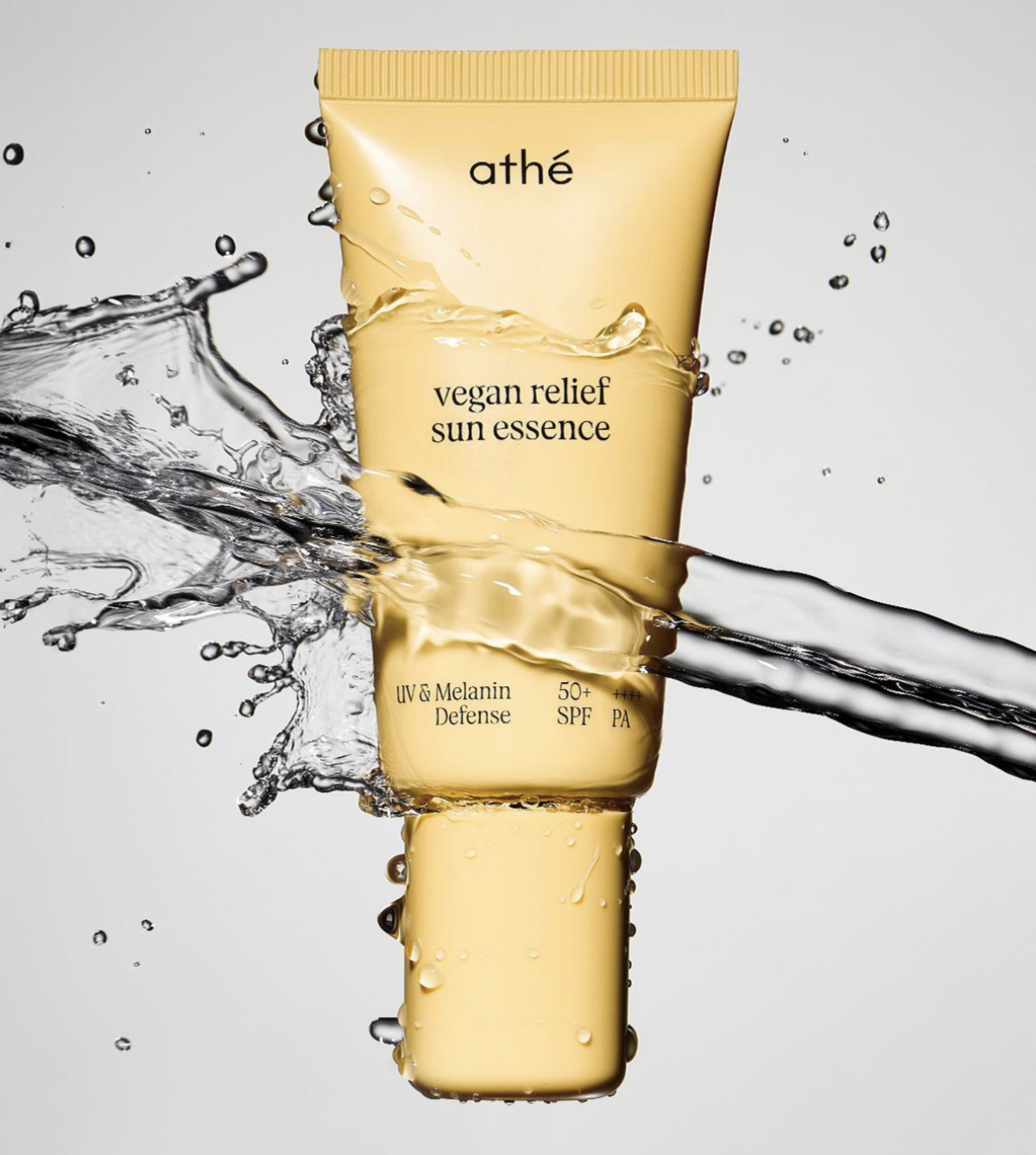 韓國 Athe X Saniro  布甸狗聯名 純素舒膚防曬精華 EX+送布甸狗舒壓球｜Vegan Relief Sun Essence EX
