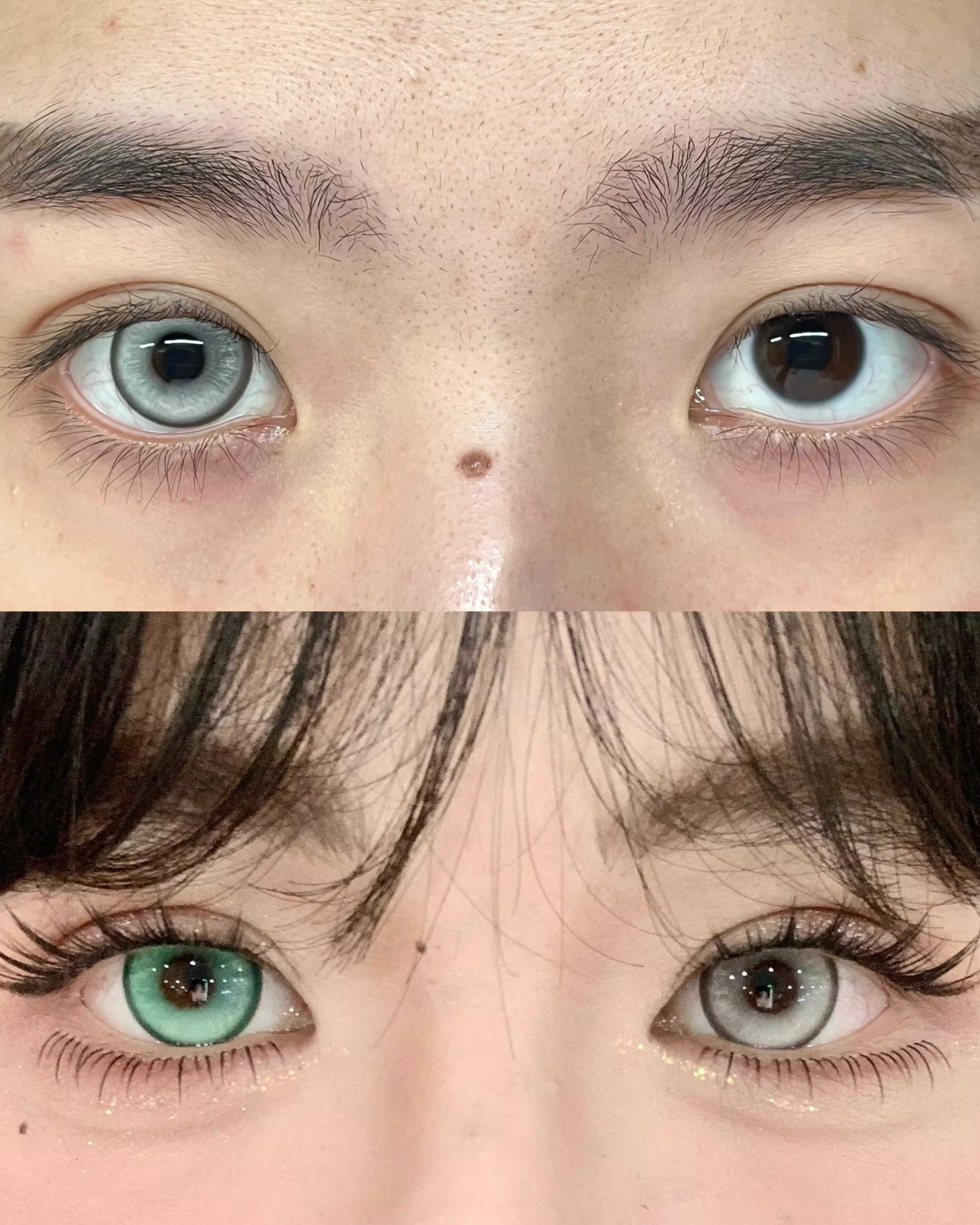 Yukicon 日拋2片 霧色冷灰/霧色青綠