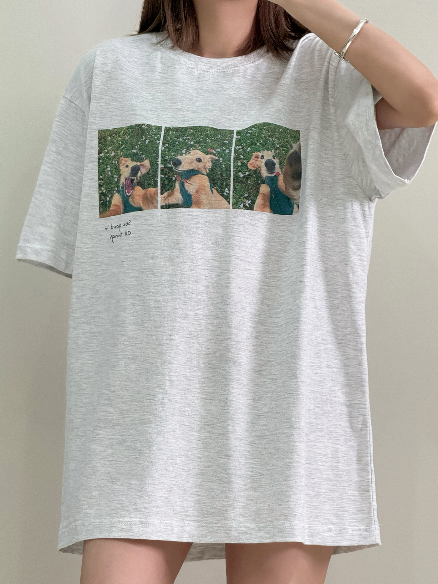 𝐂𝐮𝐭𝐞 𝐝𝐨𝐠 𝐩𝐮𝐳𝐳𝐥𝐞 𝐨𝐯𝐞𝐫𝐬𝐢𝐳𝐞𝐝 𝐭-𝐬𝐡𝐢𝐫𝐭
