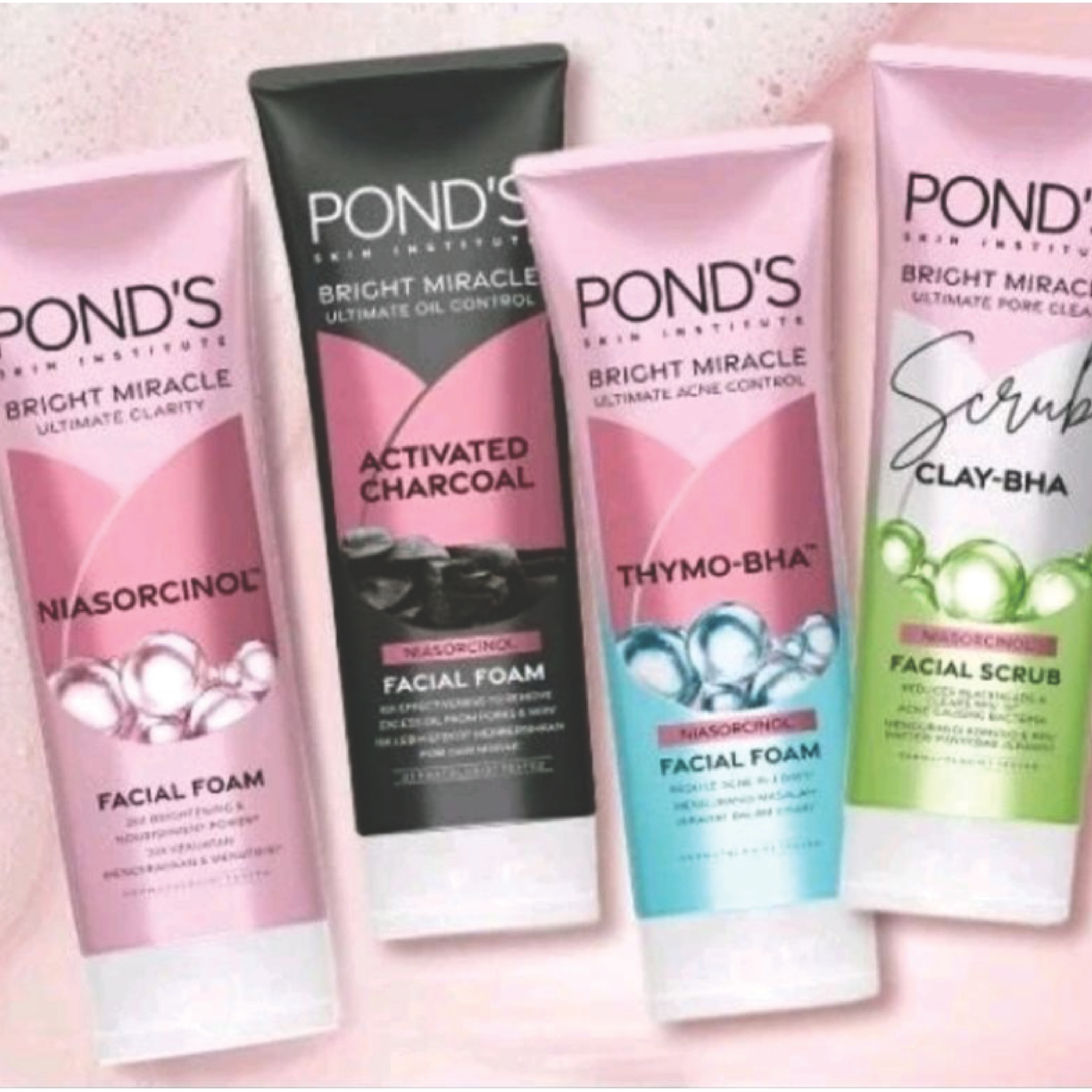 Pond's Face Wash 100g BLACK - Oil Control FOAM