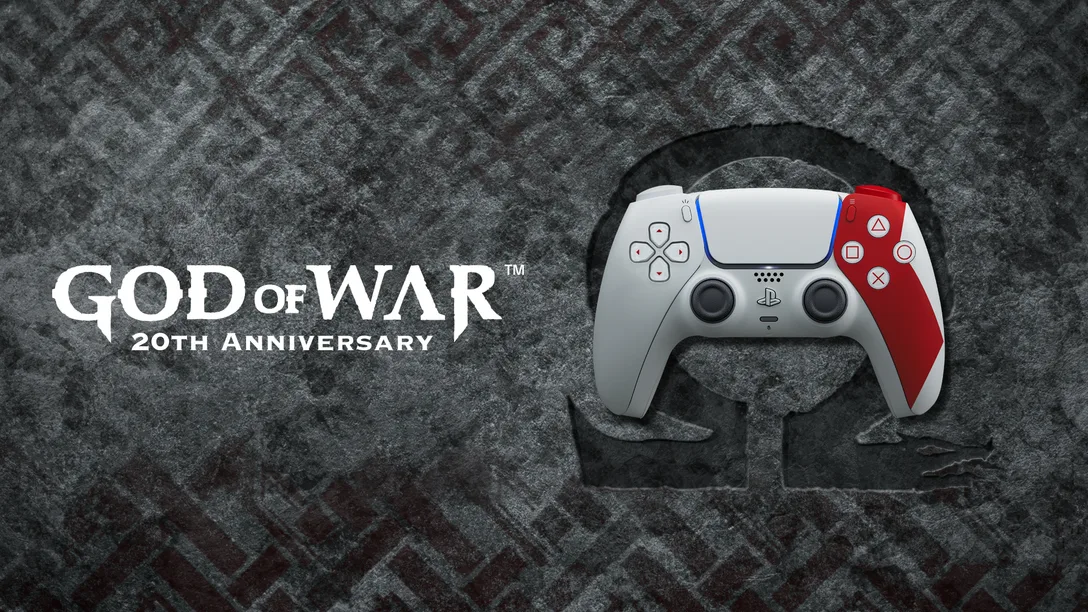 香港行貨 DualSense 無線控制器《God of War》20週年限量版