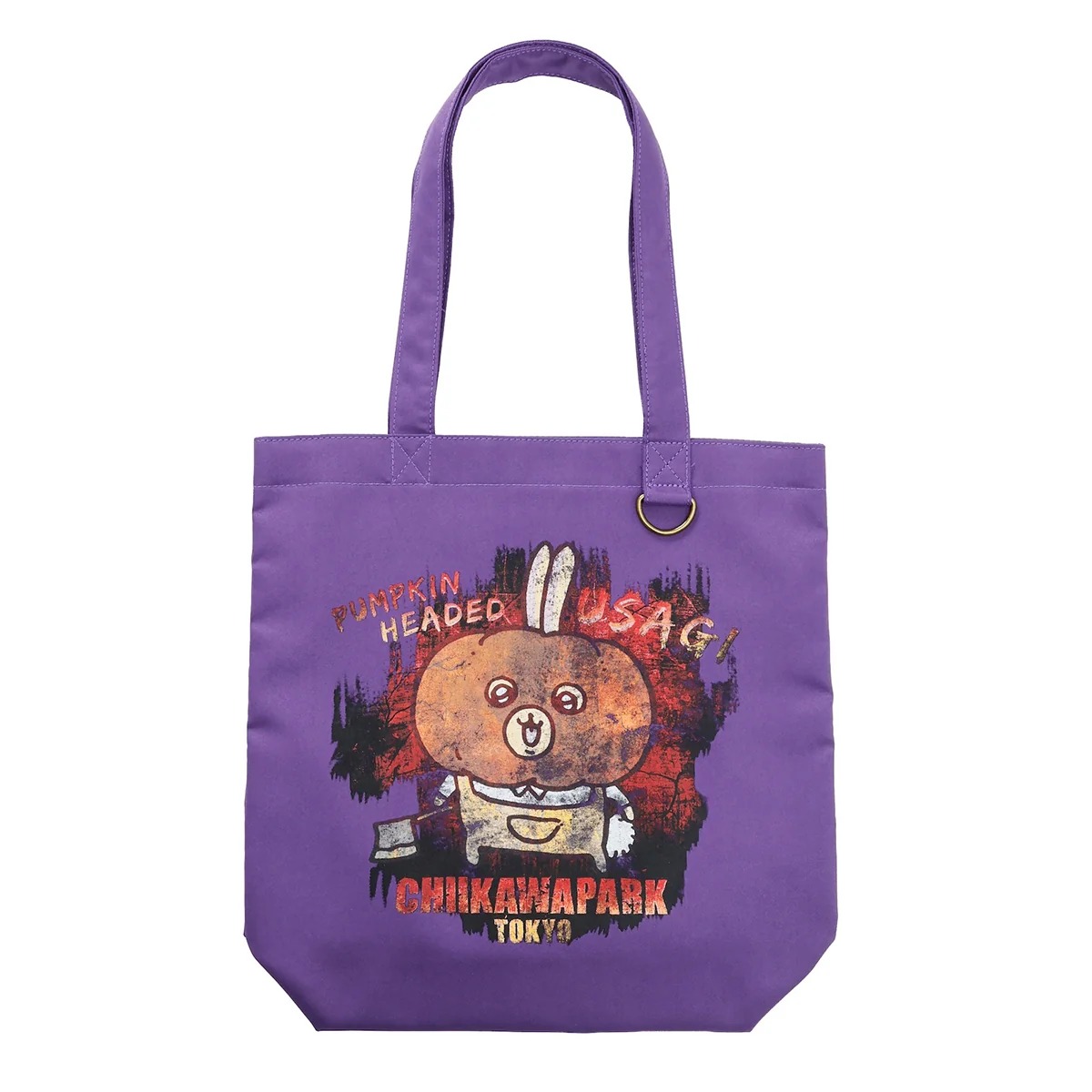 🎀【預訂】Chiikawa Park Halloween 2026 Pumpkin Tote Bag P 