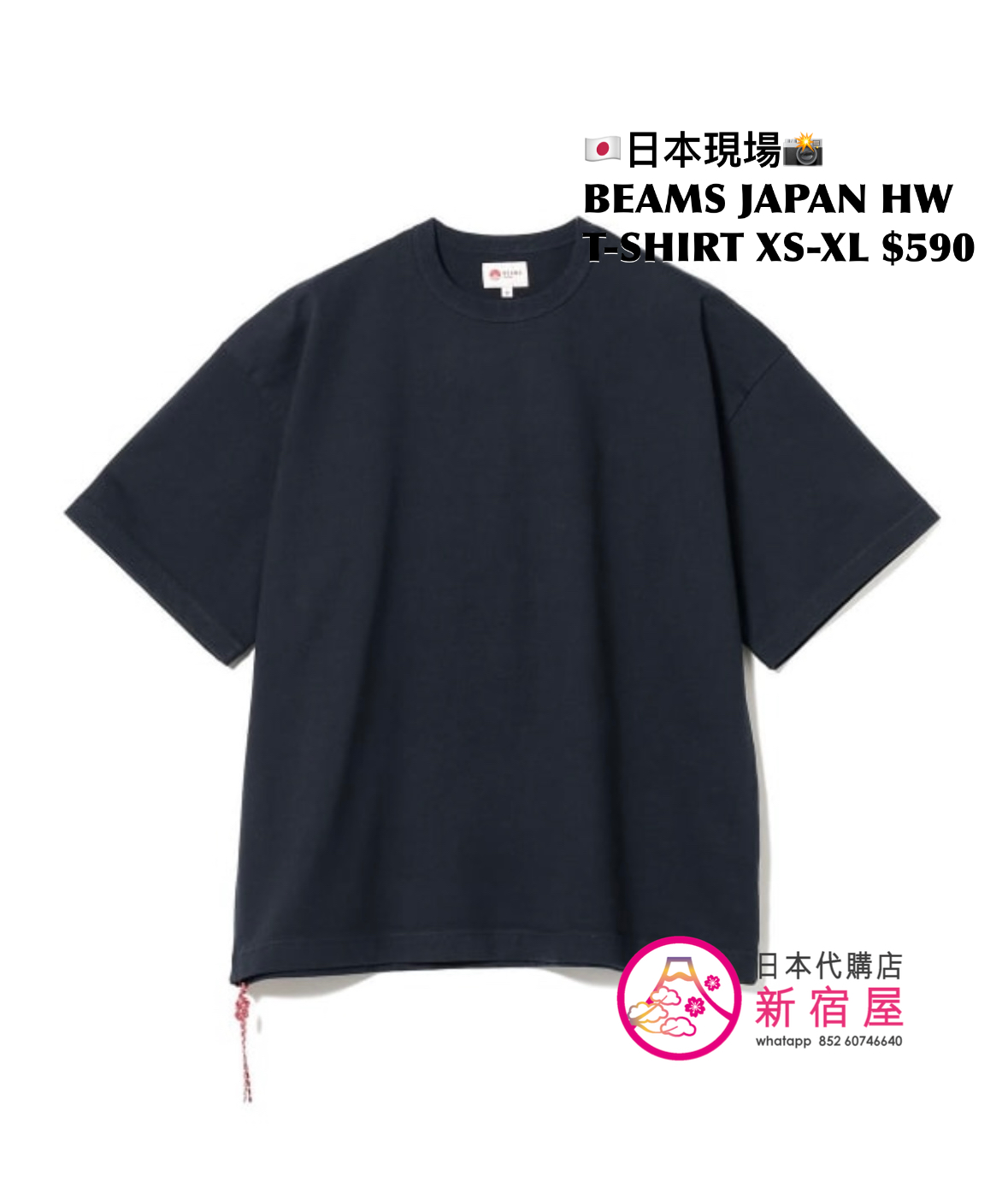 BEAMS JAPAN HEAVYWEIGHT T-SHIRT