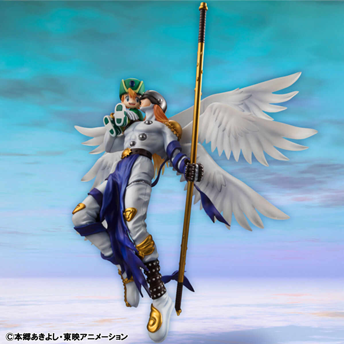 G.E.M.系列 數碼暴龍 Digimon 01大冒險 天使獸&高石猛 高石岳 Figure 再販 #P-DMF0038 [MegaHouse] (PRE-ORDER) [2026/09]