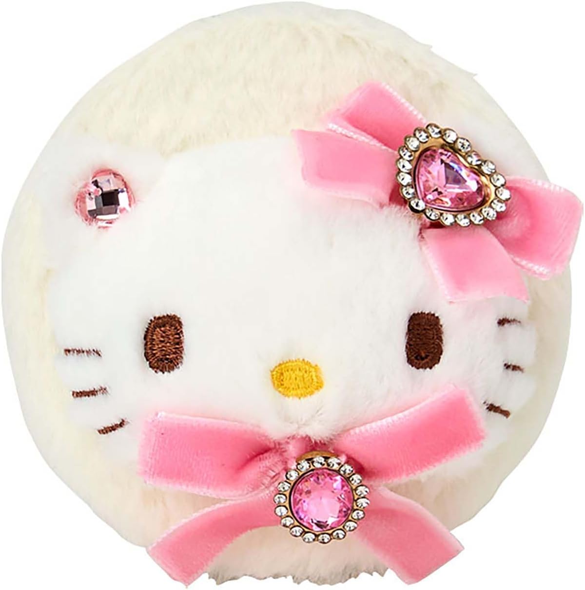 預訂 | 日本版 Sanrio 寶石x蝴蝶結刺繡隨身鏡
