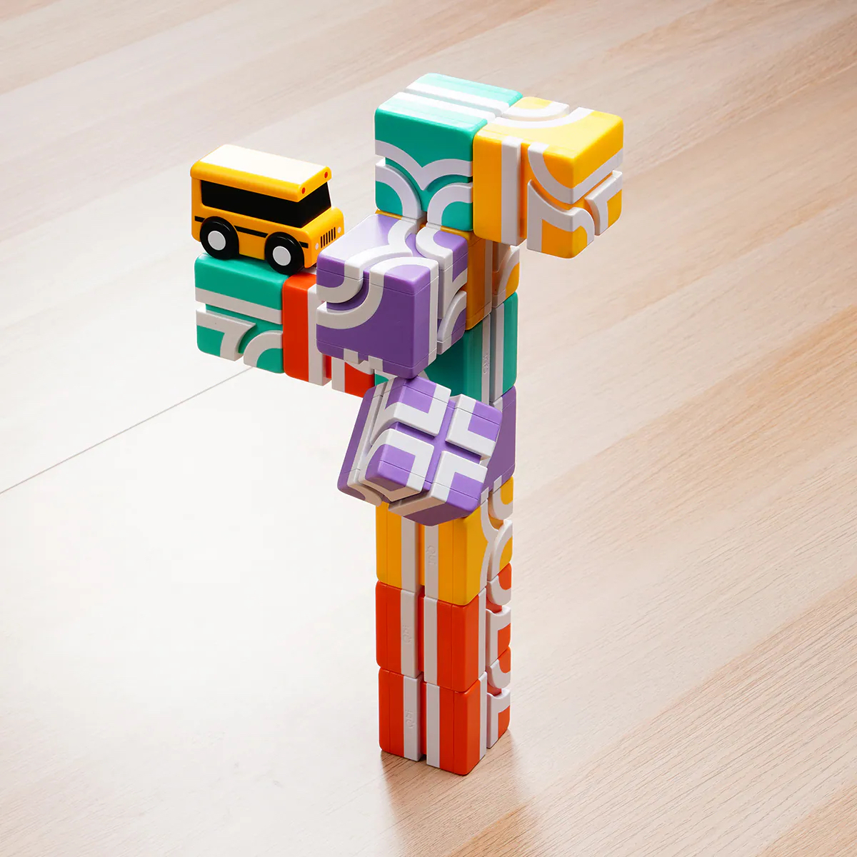 Qbitoy快樂上學去：方塊堆疊組