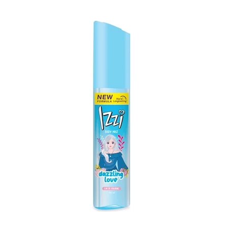 Izzi Body Mist / Serum Spray pewangi badan 100ml - BLUE