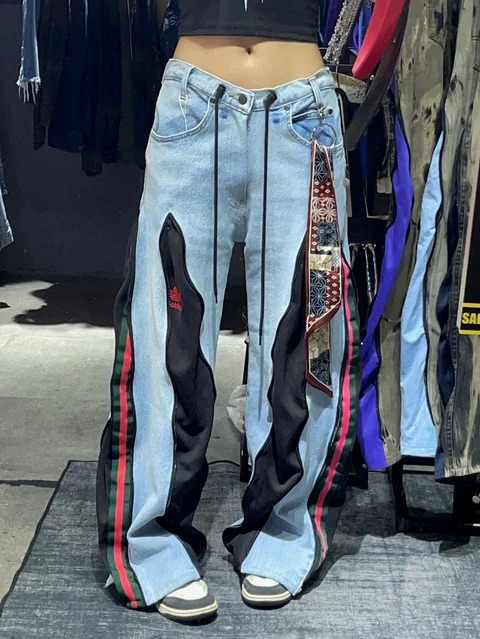 Black Vintage jeans #0337