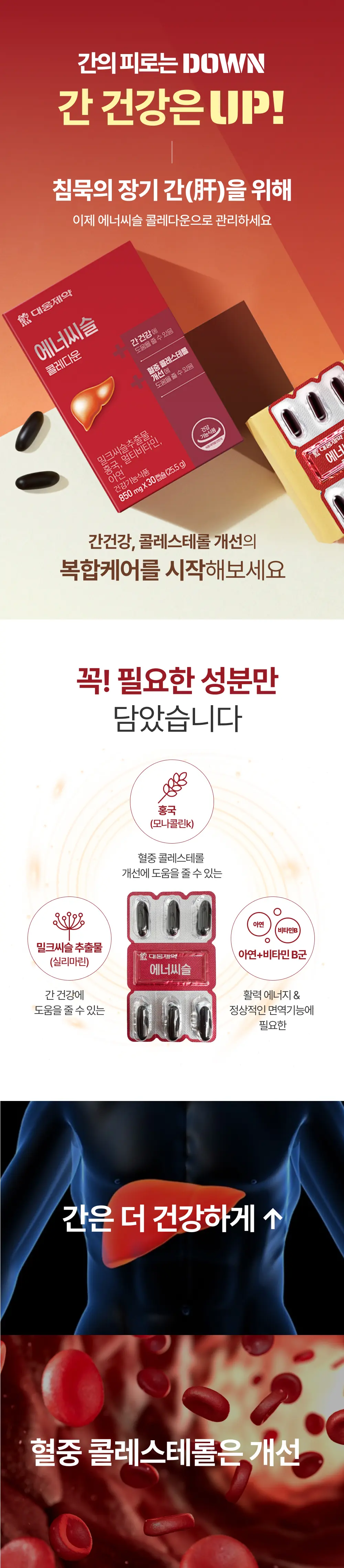 韓國🇰🇷直送✈️ 75年歷史 大熊製藥 超強護肝丸 700 毫克 x 60 粒膠囊（42g）