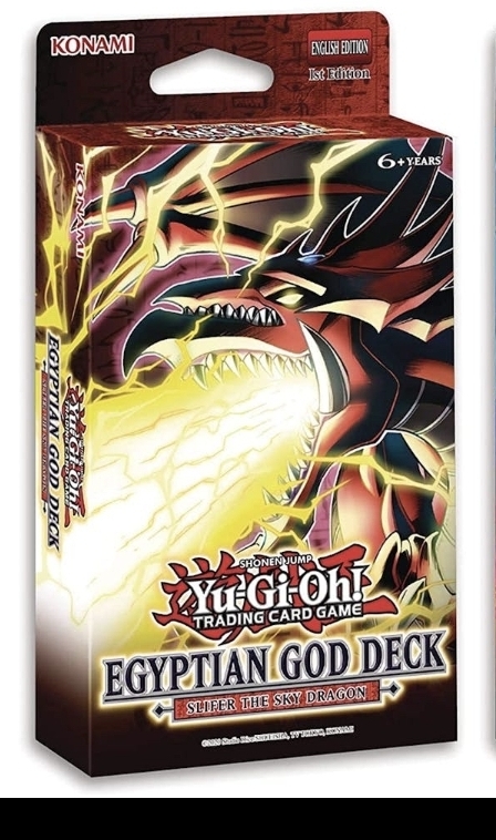 Yu-Gi-Oh! TCG Slifer the Sky Dragon 1st Edition Egyptian God Deck