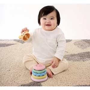 🎀【預訂】Rilakkuma Baby 寶寶積木圈套裝