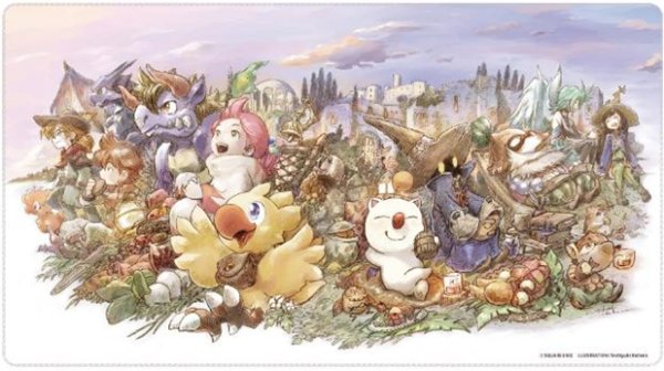 [預訂] 最終幻想 FINAL FANTASY 系列 桌墊 FF7 FF14 陸行鳥與朋友