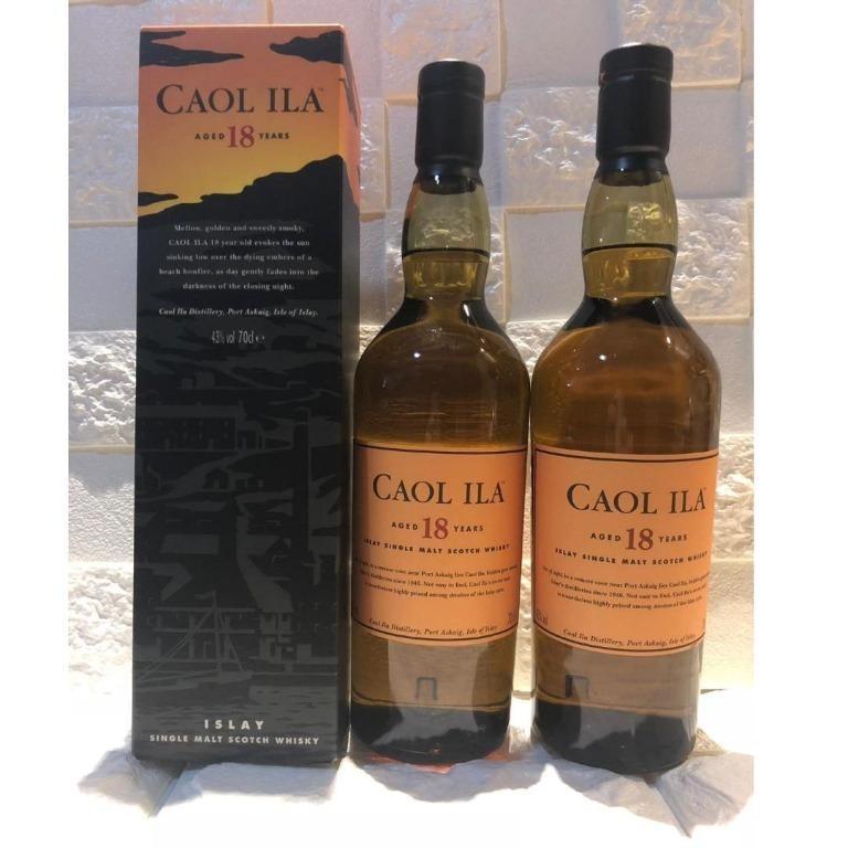 🔥高回購率👍好飲18年🔥 Caol Ila 18 Year Old/ 卡爾里拉18年單一純麥威士忌- 43% - 700ml