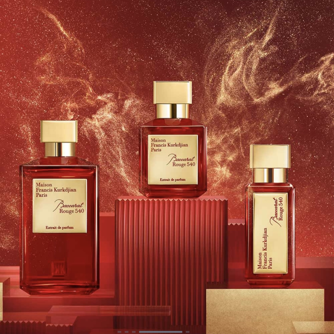 Maison Francis Kurkdjian MFK 庫爾吉安 百家樂 540 紅瓶 Extrait 香精35ml （環保白盒）
