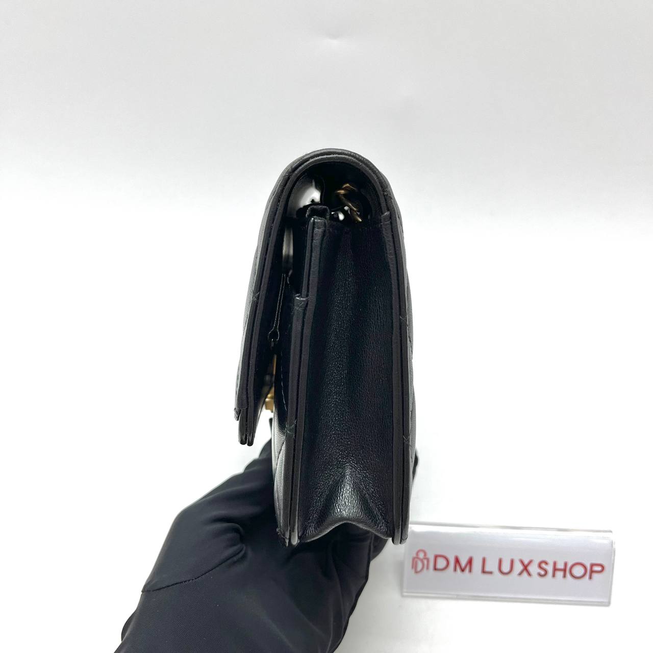 Chanel Black Lambskin CC WOC (Serial 28, Y: 2019)