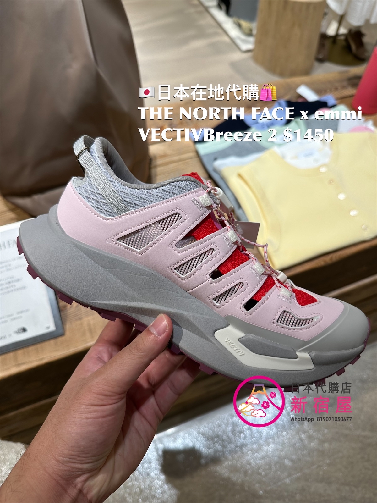 THE NORTH FACE x emmi VECTIVBreeze 2
