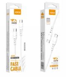 ASPOR A099 CABLE TYPE C TO IPHONE 27W FAST CHARGING 1000MM-CABLE 1M CABLE:27W 1M