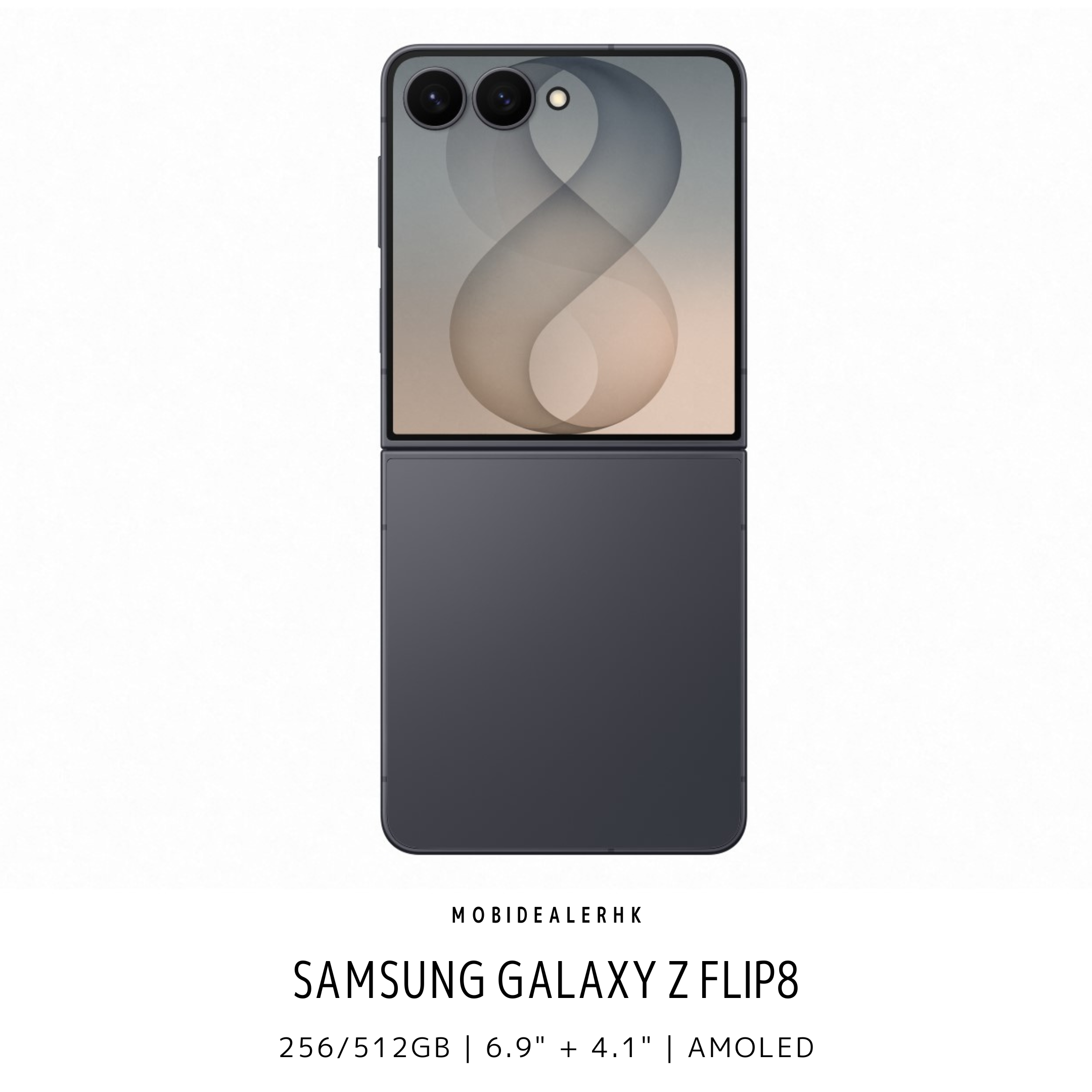 Samsung Galaxy Z Flip8 | 三星 Galaxy Z Flip8 | 5G | 智能手機 | 256/512Gb | 6.9" + 4.1" | AMOLED