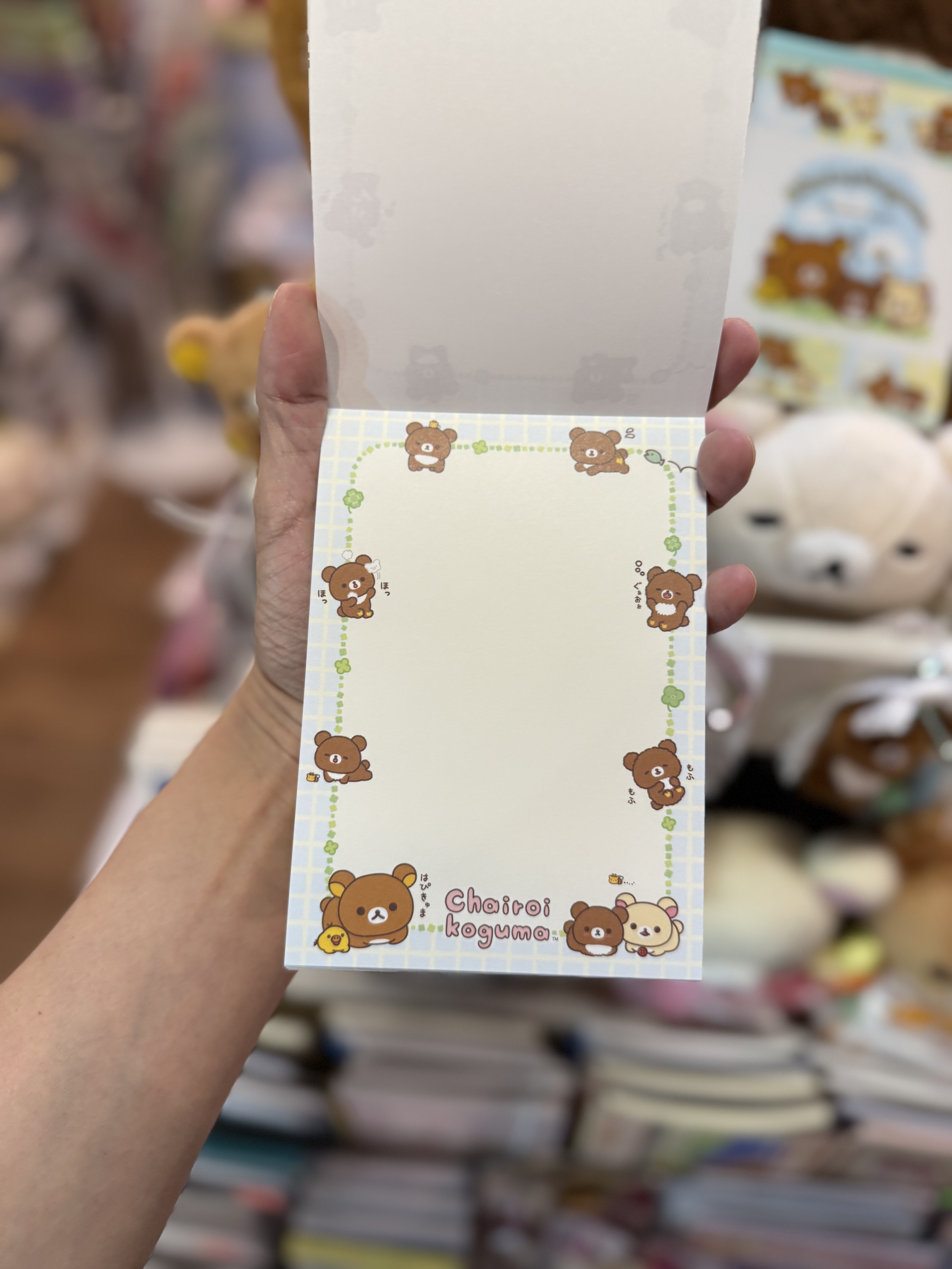 《現貨》全新小熊10週年紀念四葉草系列memo