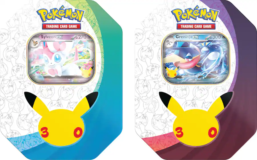 Pokémon 美版 TCG: 30th Celebration Tin
