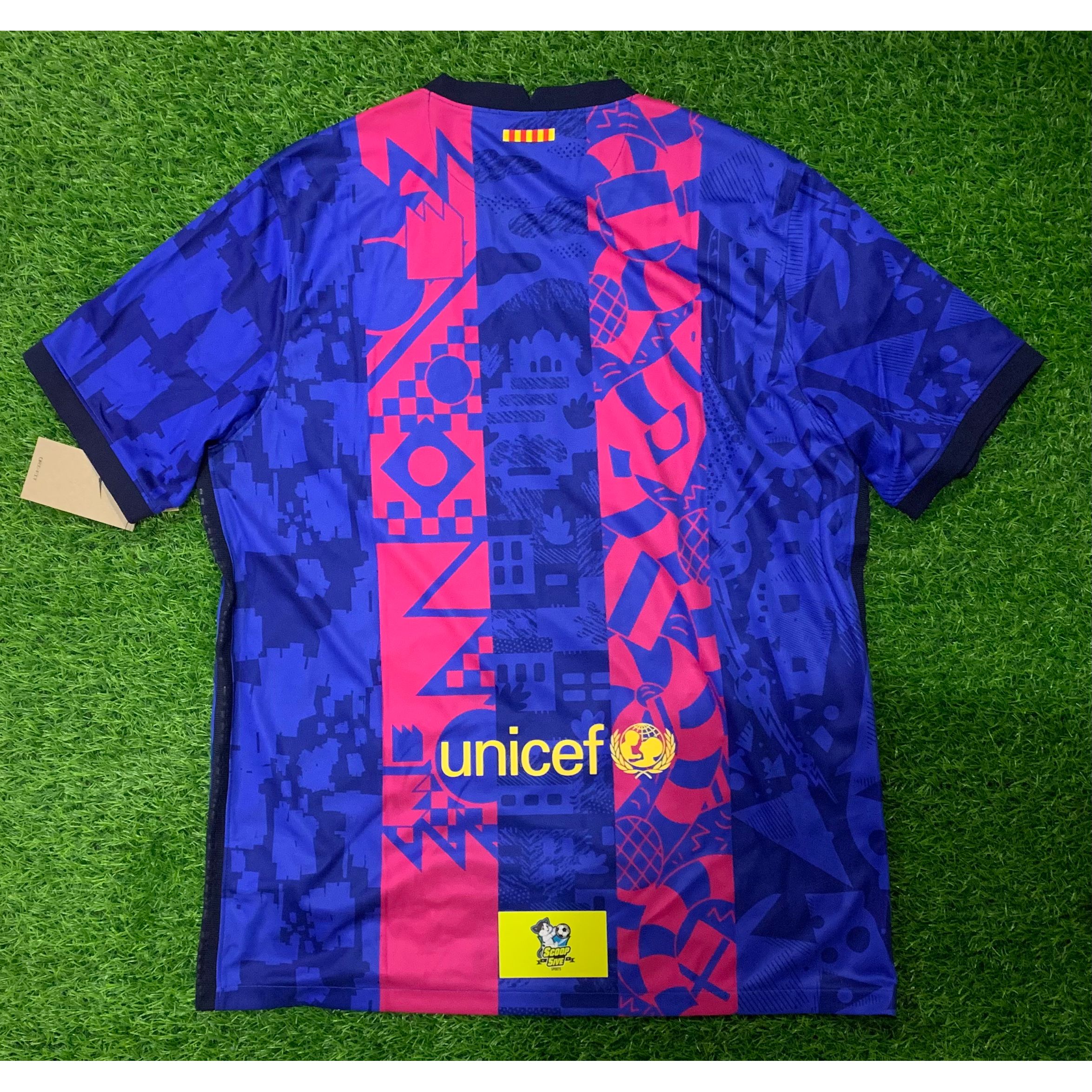 2021-22 巴塞隆拿 歐洲賽 主場 球迷版 短袖