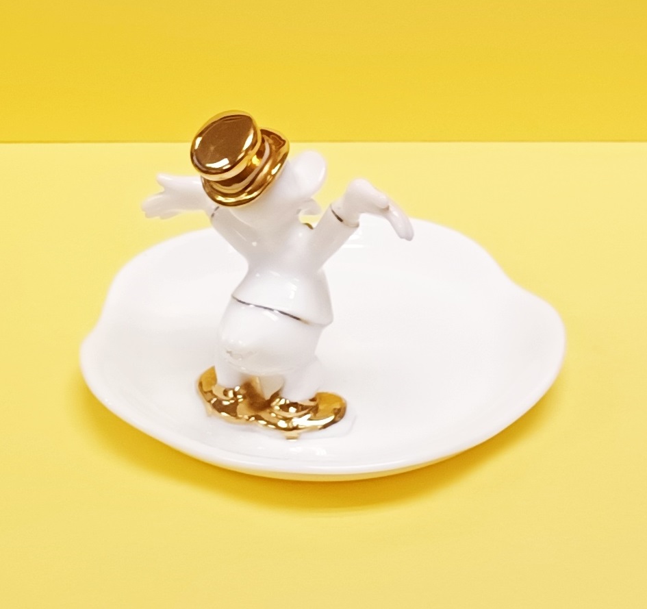BONE CHINA CONTAINER TRAY 骨瓷收納托盤 Donald Duck   (KD-51)