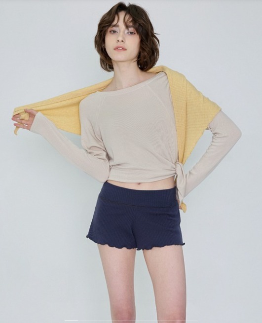 預購_DEVI-B0061 Viviana Ribge Shorts by Devi wear